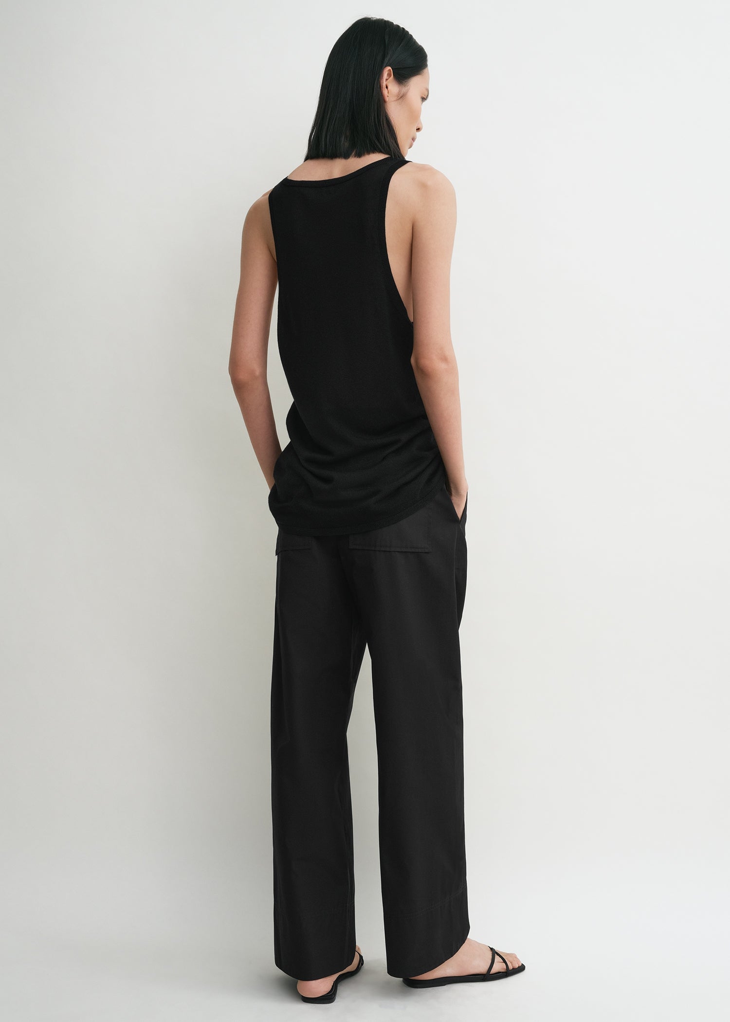 Tank knit black 4 Tank knit black