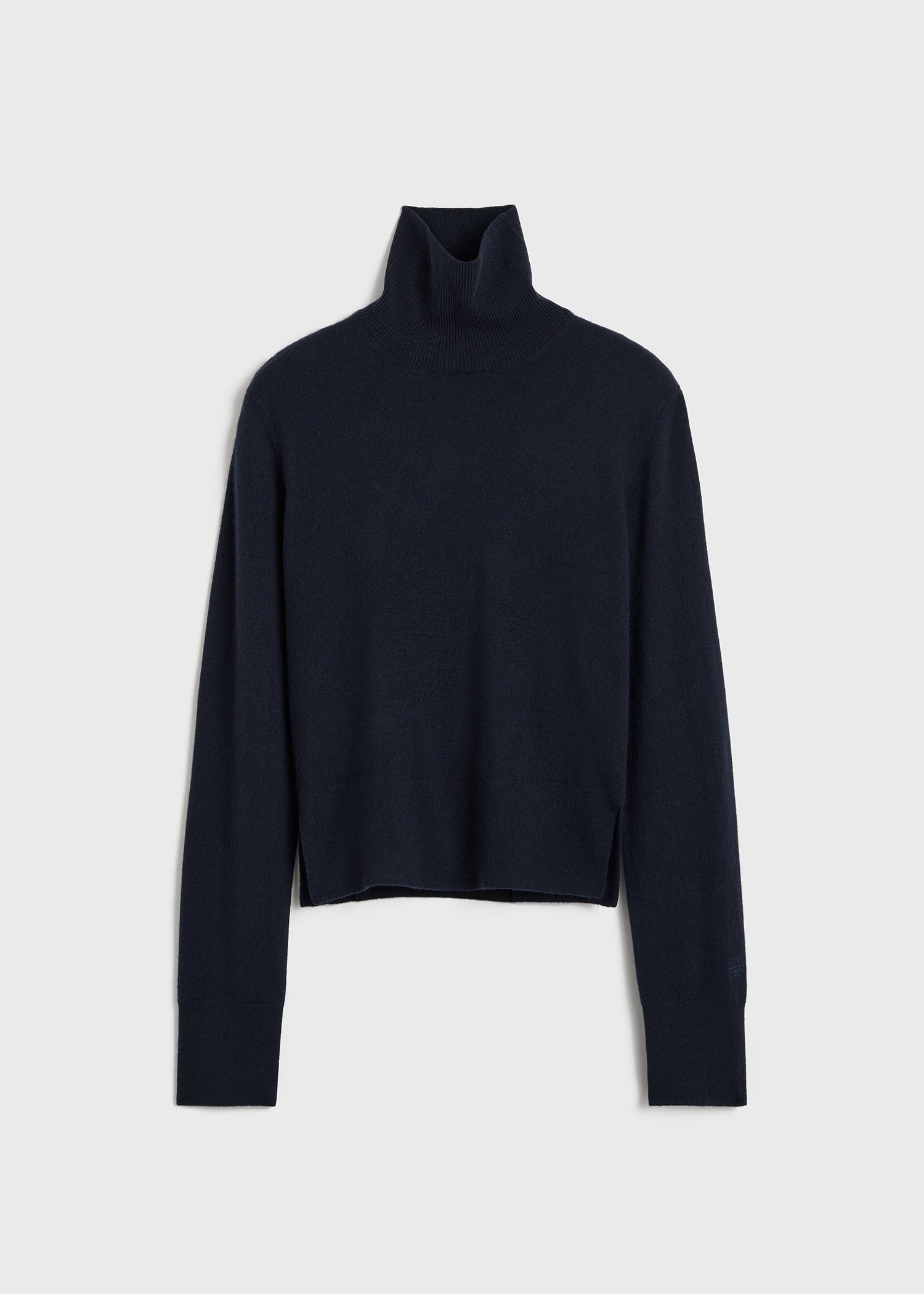 Cropped turtleneck navy 6 Cropped turtleneck navy