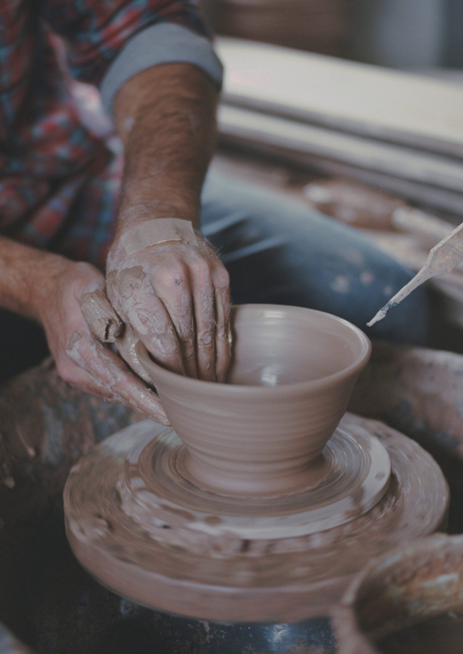 Leach Pottery Mixing Bowls | Chalk 8 Leach Pottery Mixing Bowls | Chalk