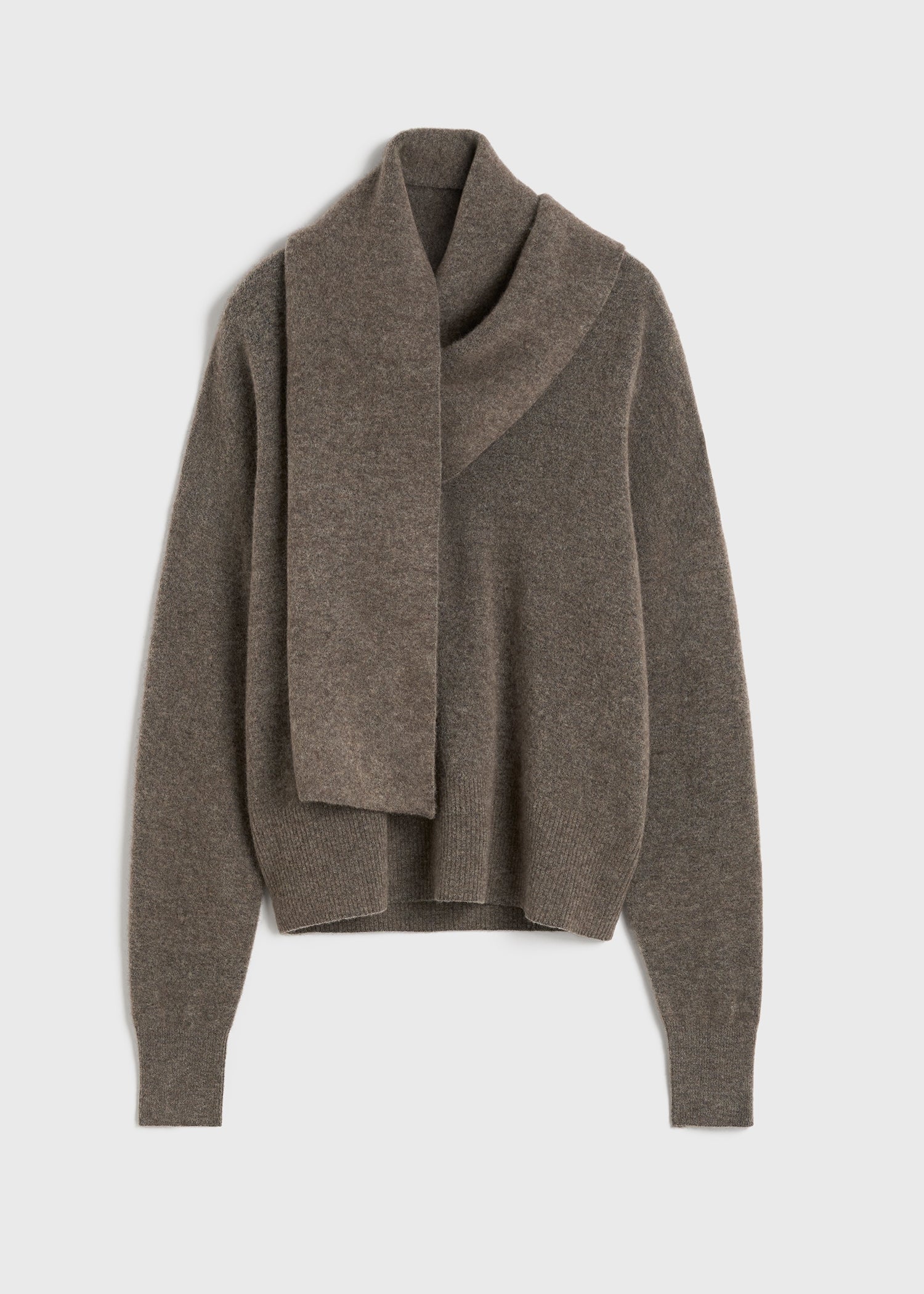 Draped-scarf knit truffle 6 Draped-scarf knit truffle