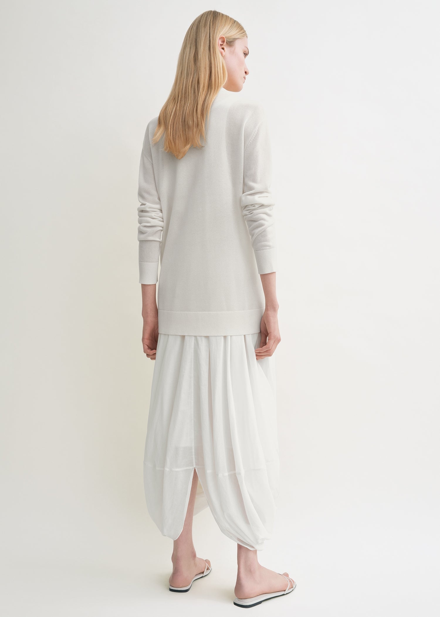 Long-sleeve tee knit white 4 Long-sleeve tee knit white