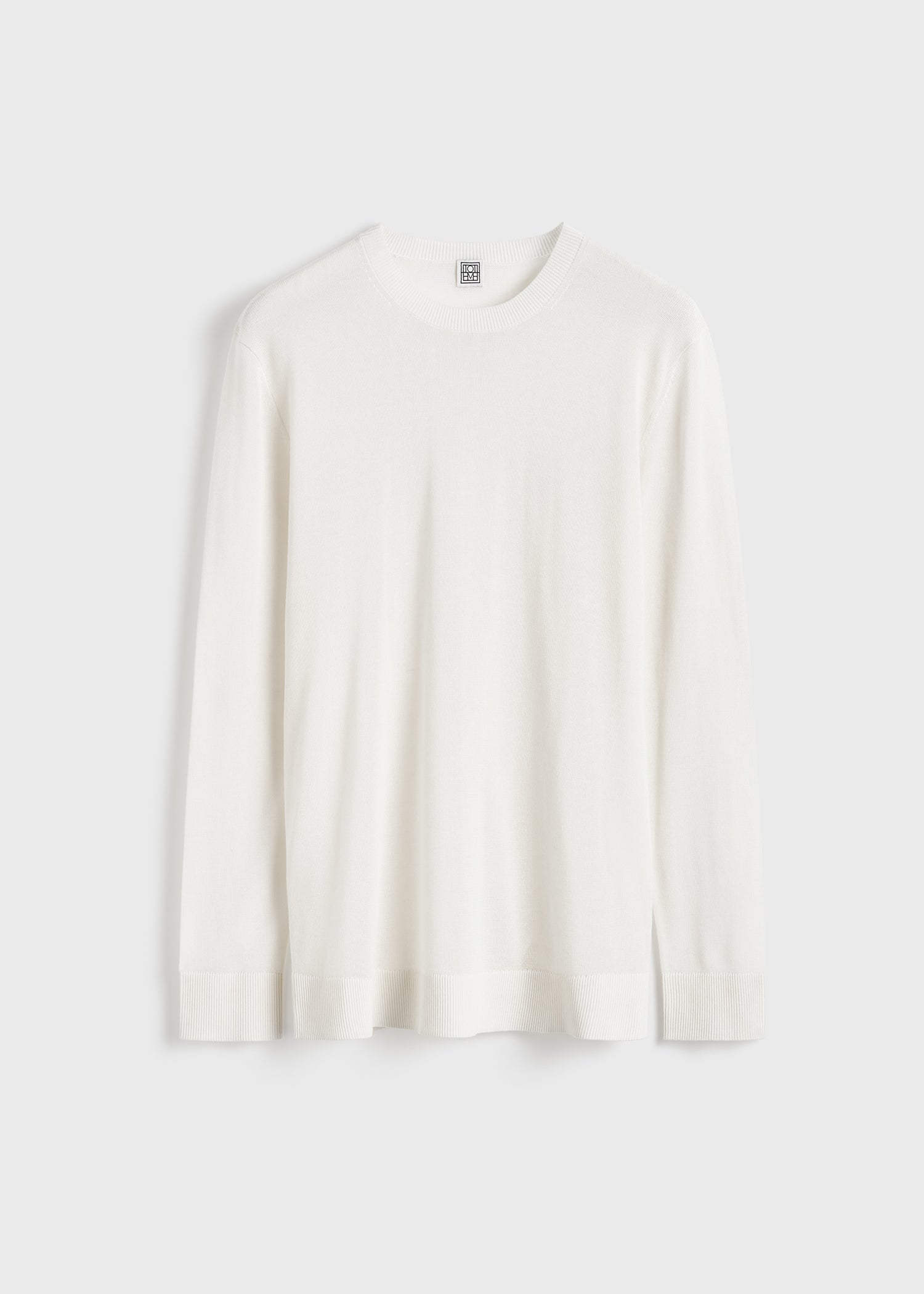 Long-sleeve tee knit white 7 Long-sleeve tee knit white