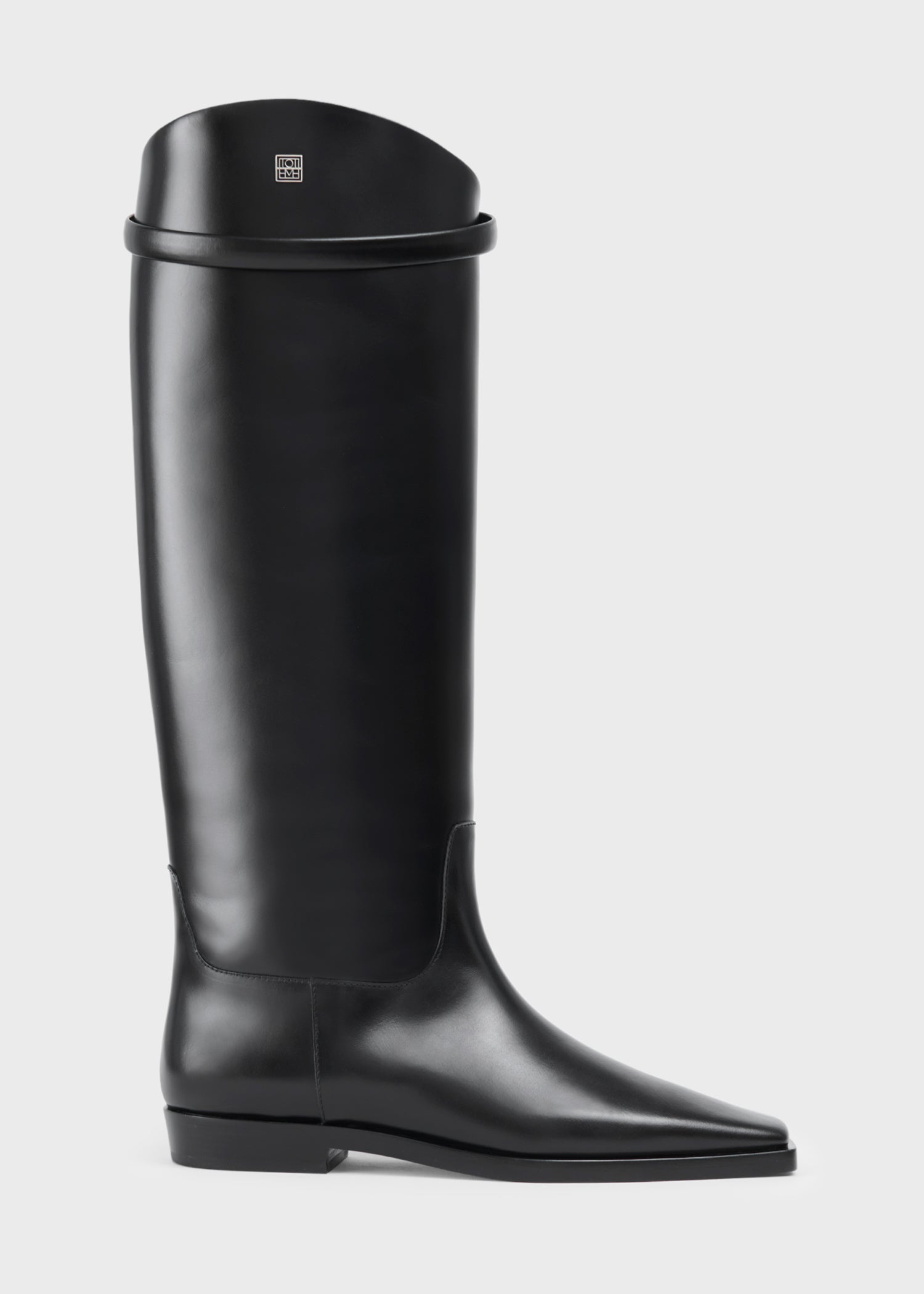 Leather riding boots black 9 Leather riding boots black