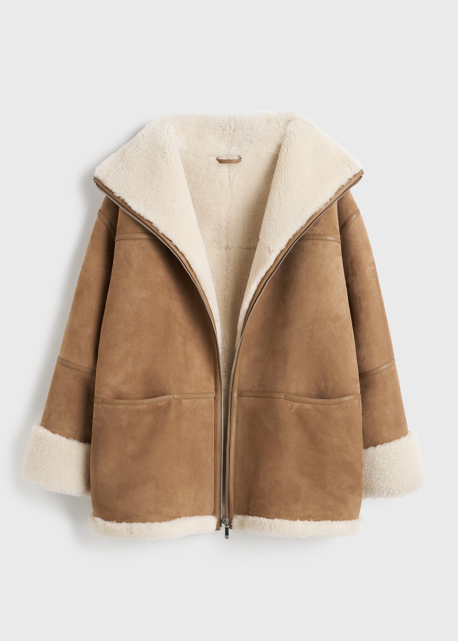 Signature shearling jacket biscuit 7 Signature shearling jacket biscuit