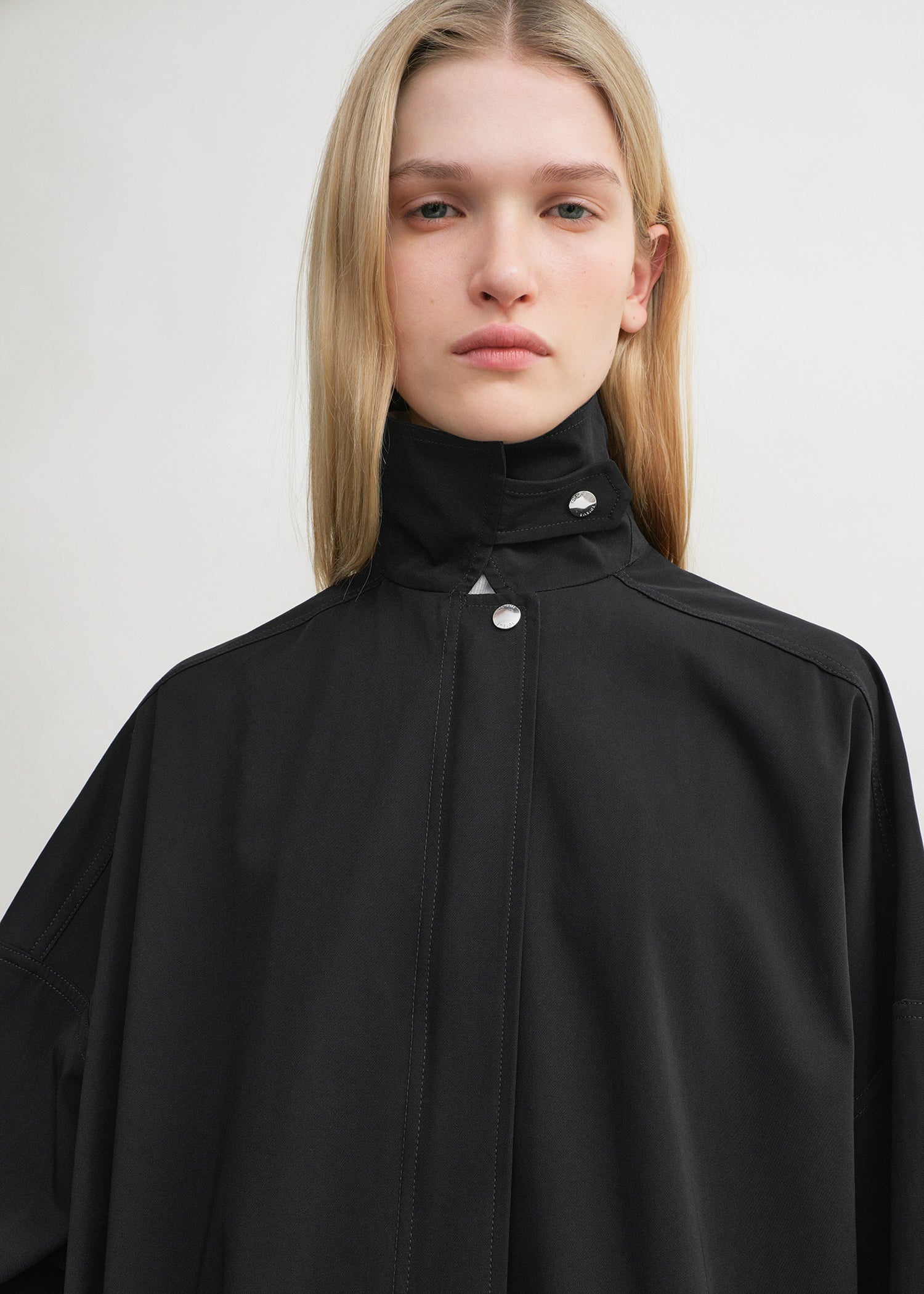 Oversized trench jacket black 5 Oversized trench jacket black