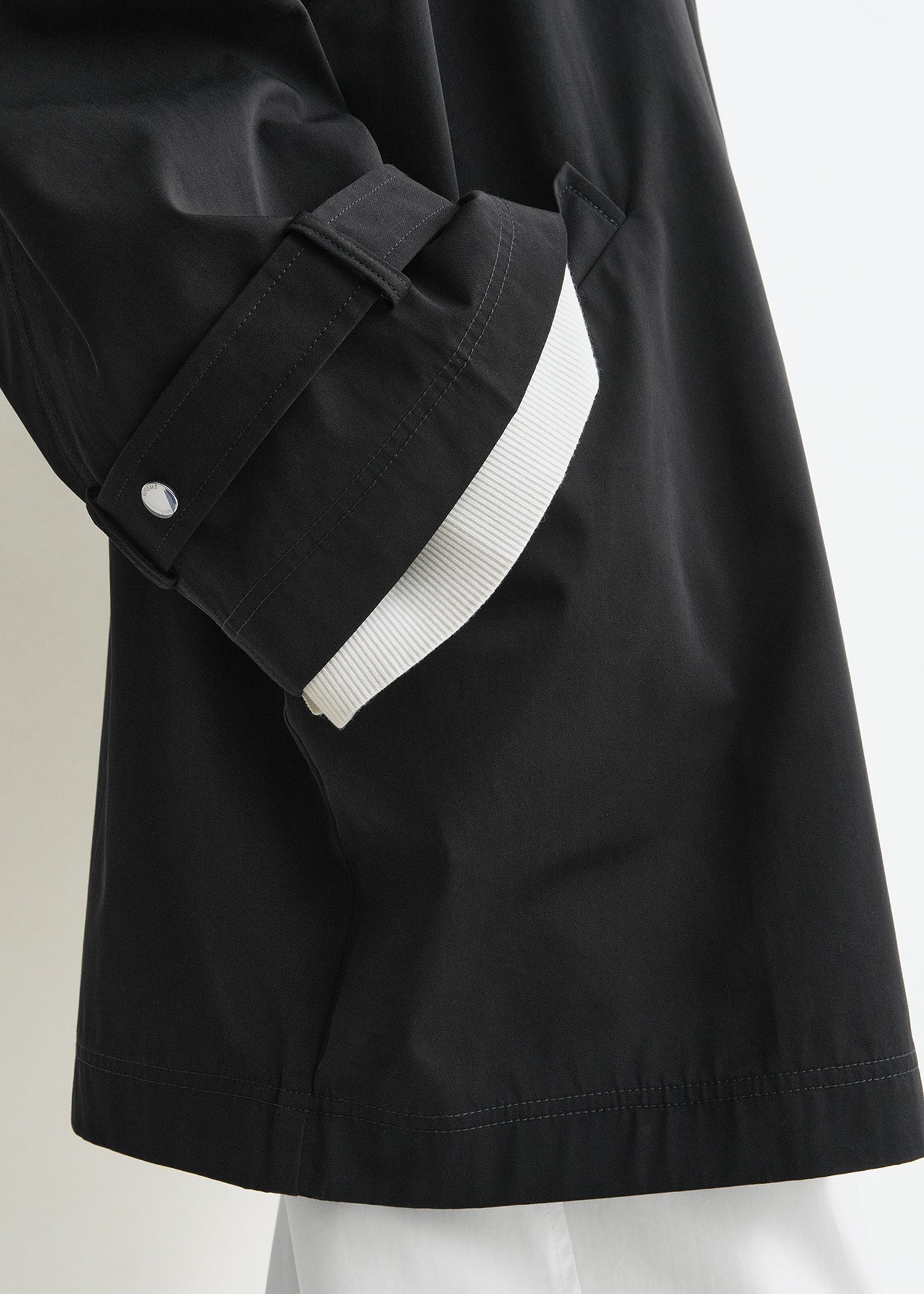 Oversized trench jacket black 6 Oversized trench jacket black