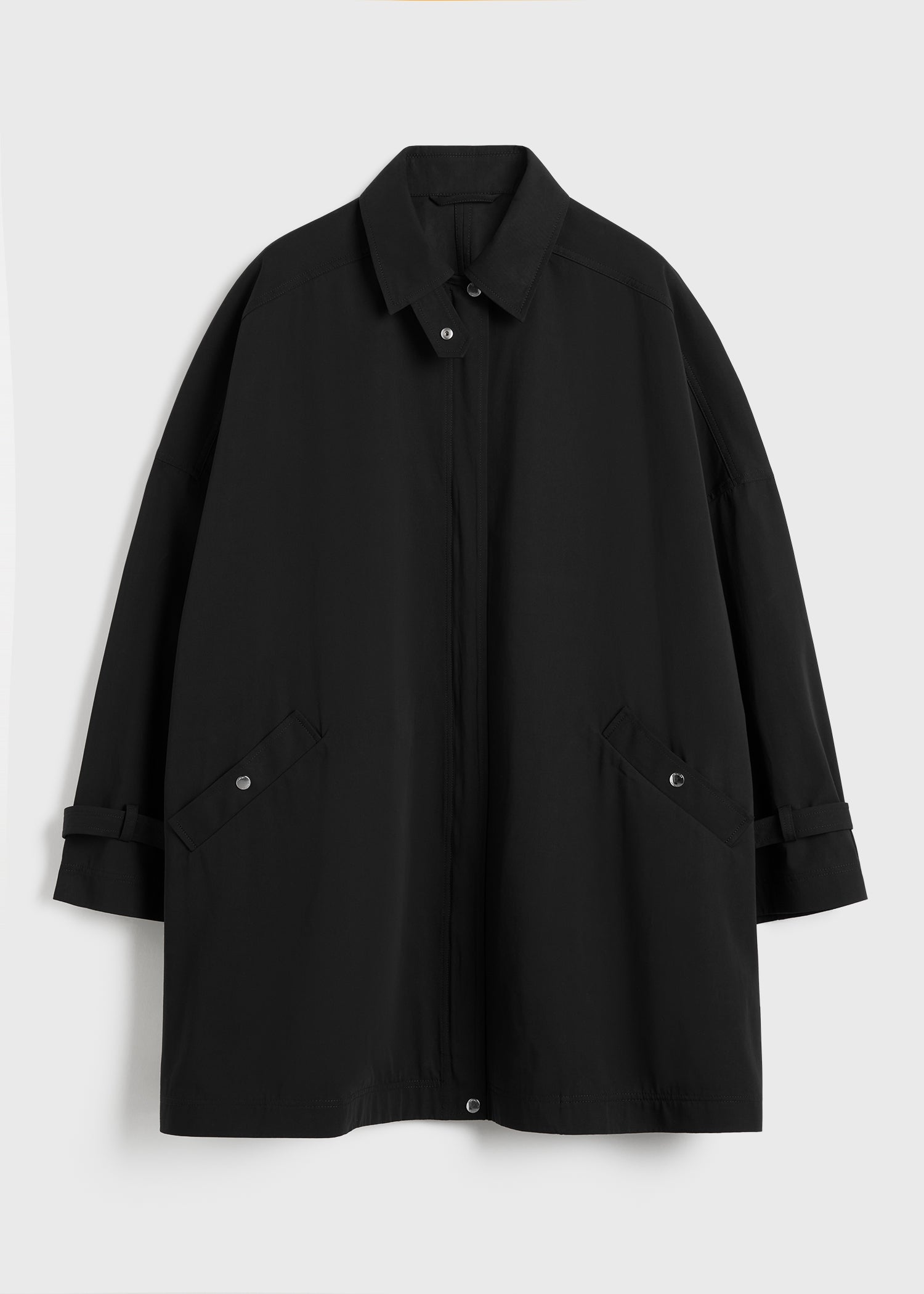 Oversized trench jacket black 7 Oversized trench jacket black
