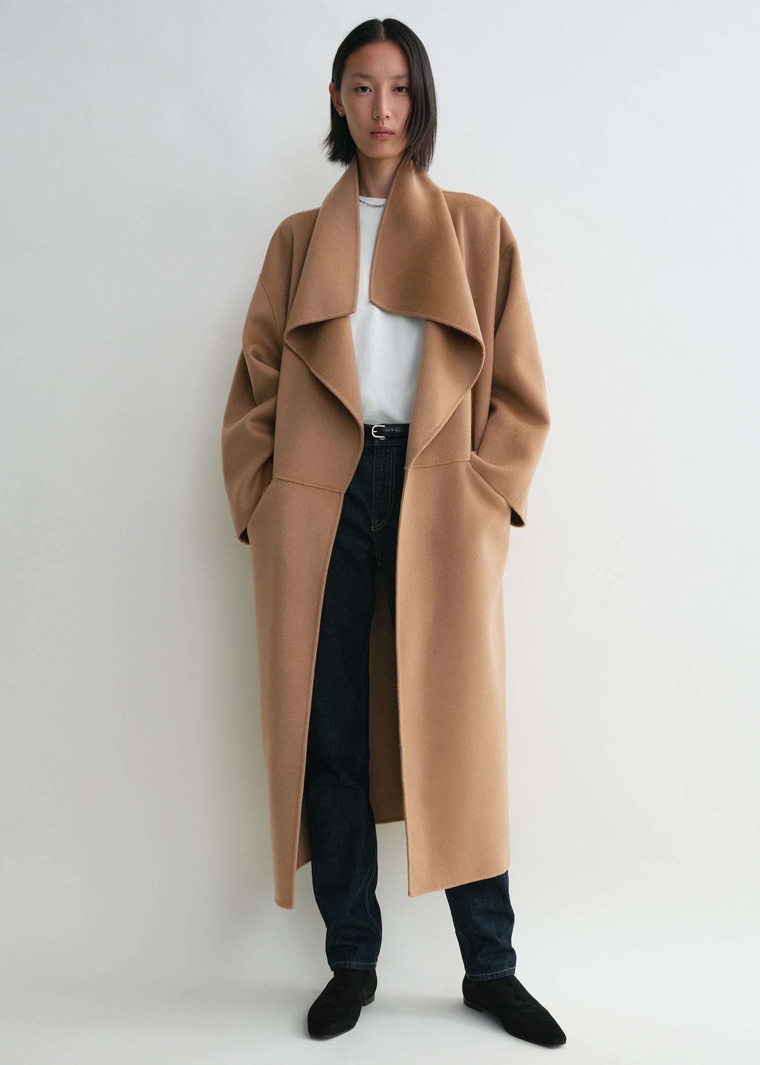 Signature wool cashmere coat camel 3 Signature wool cashmere coat camel