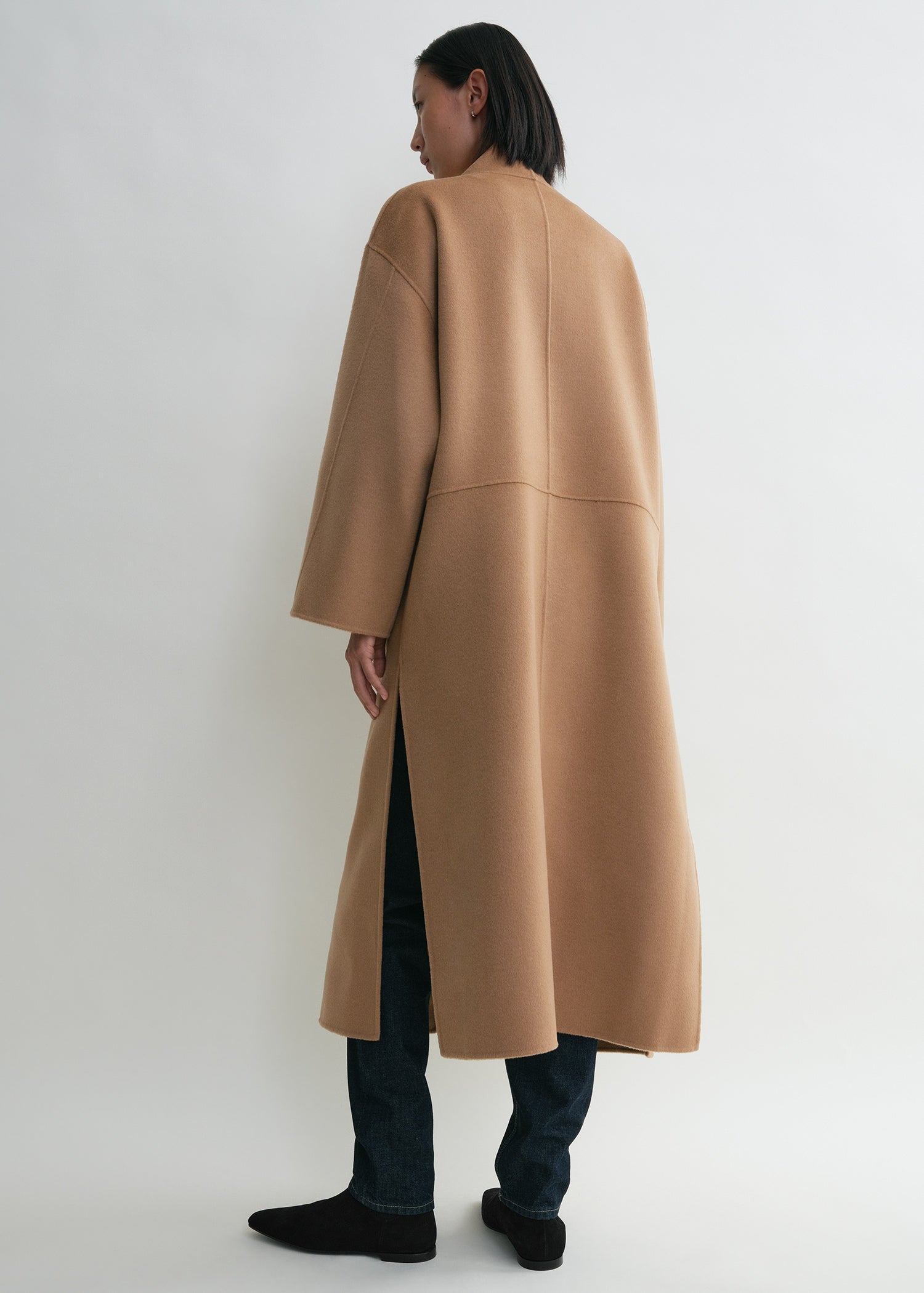 Signature wool cashmere coat camel 4 Signature wool cashmere coat camel