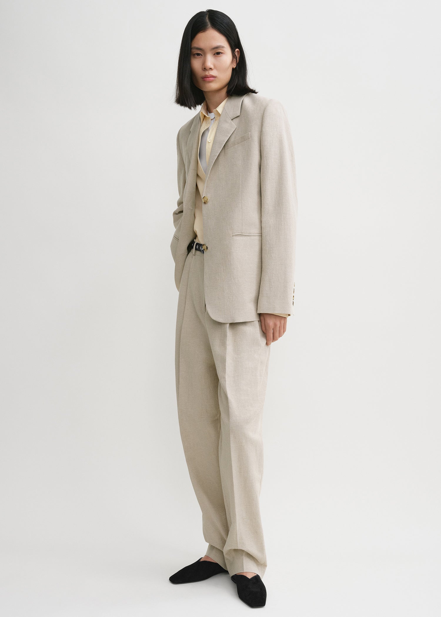 Tailored suit jacket sand 3 Tailored suit jacket sand