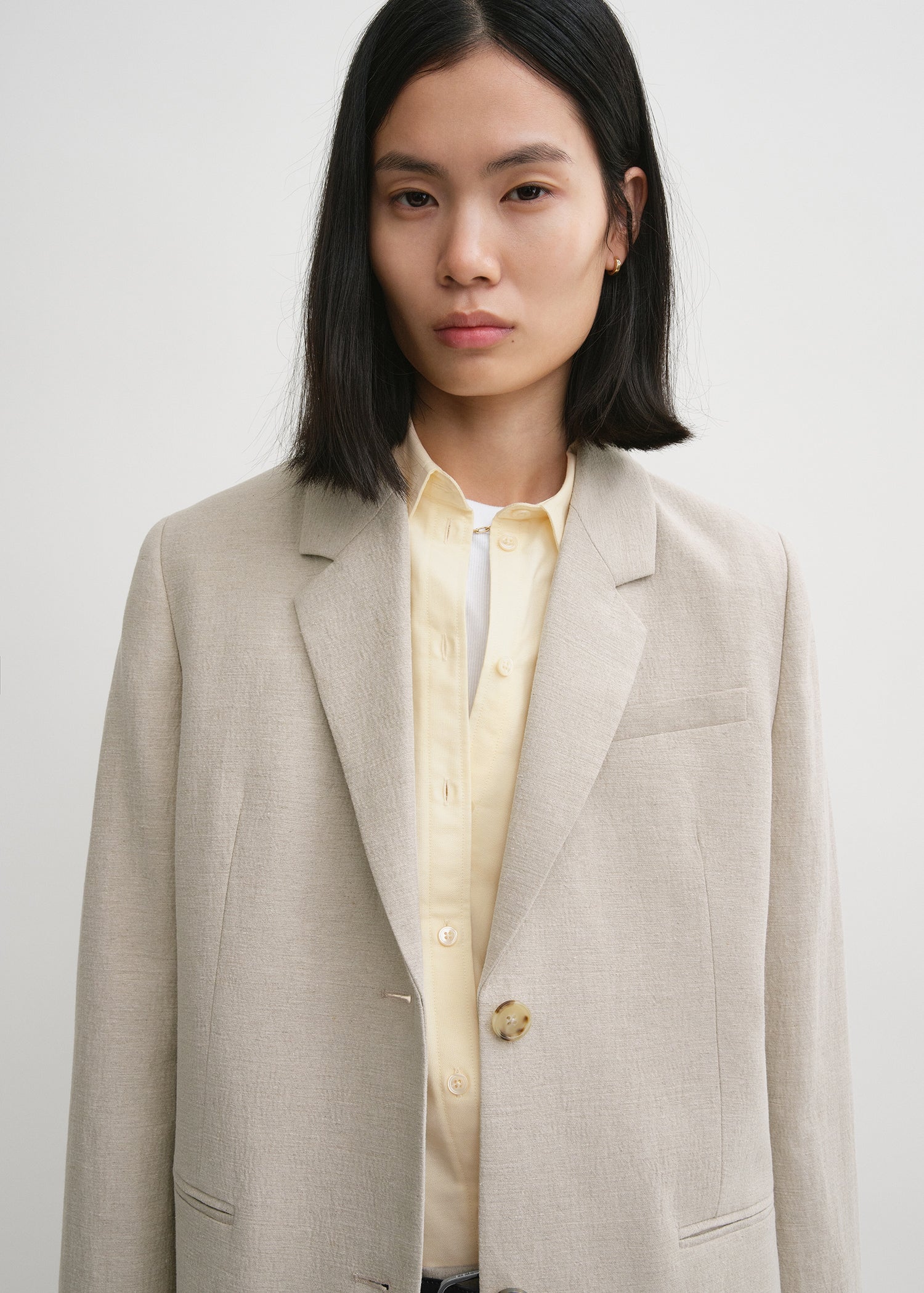 Tailored suit jacket sand 4 Tailored suit jacket sand