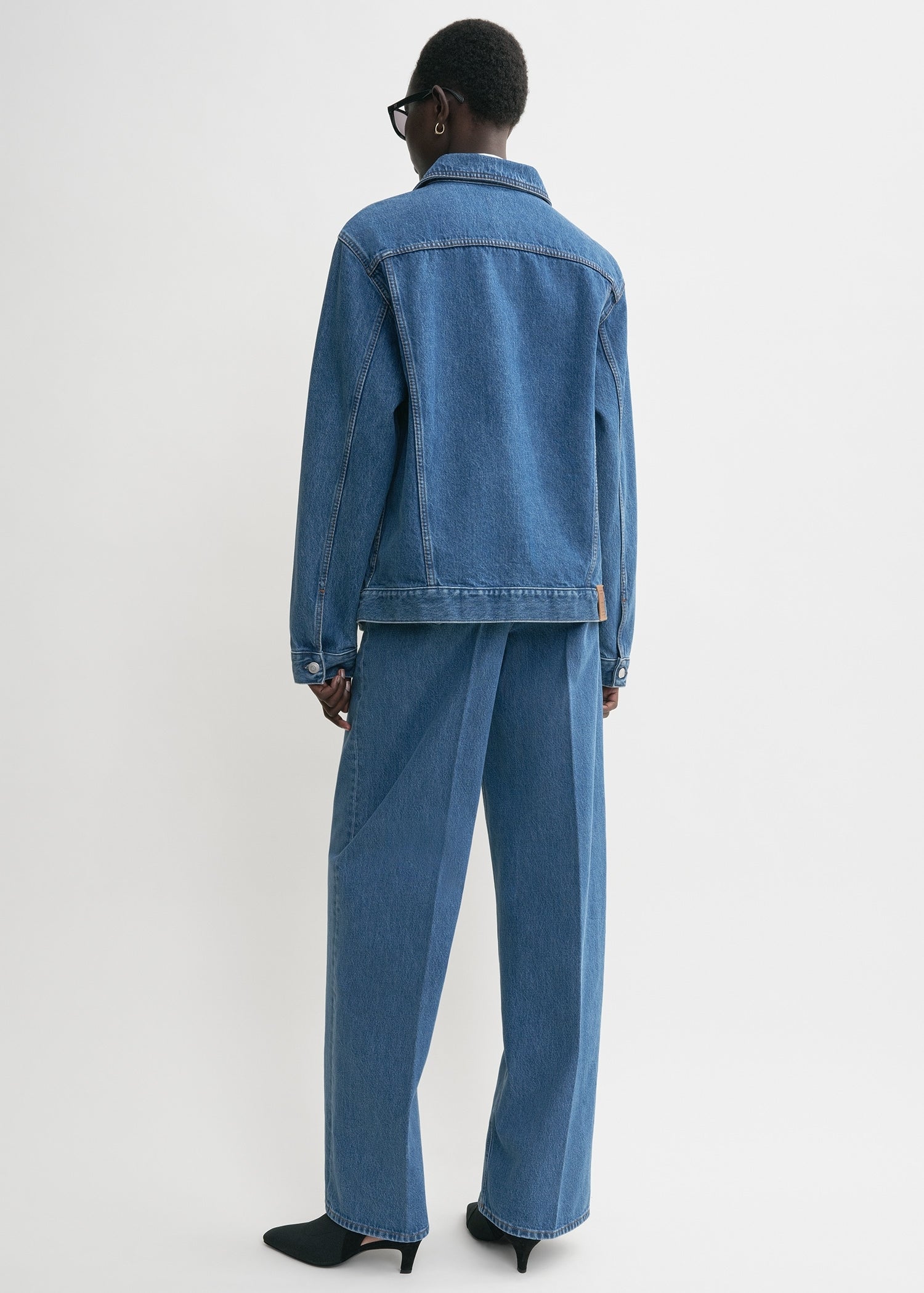 Classic denim jacket vibrant blue 4 Classic denim jacket vibrant blue