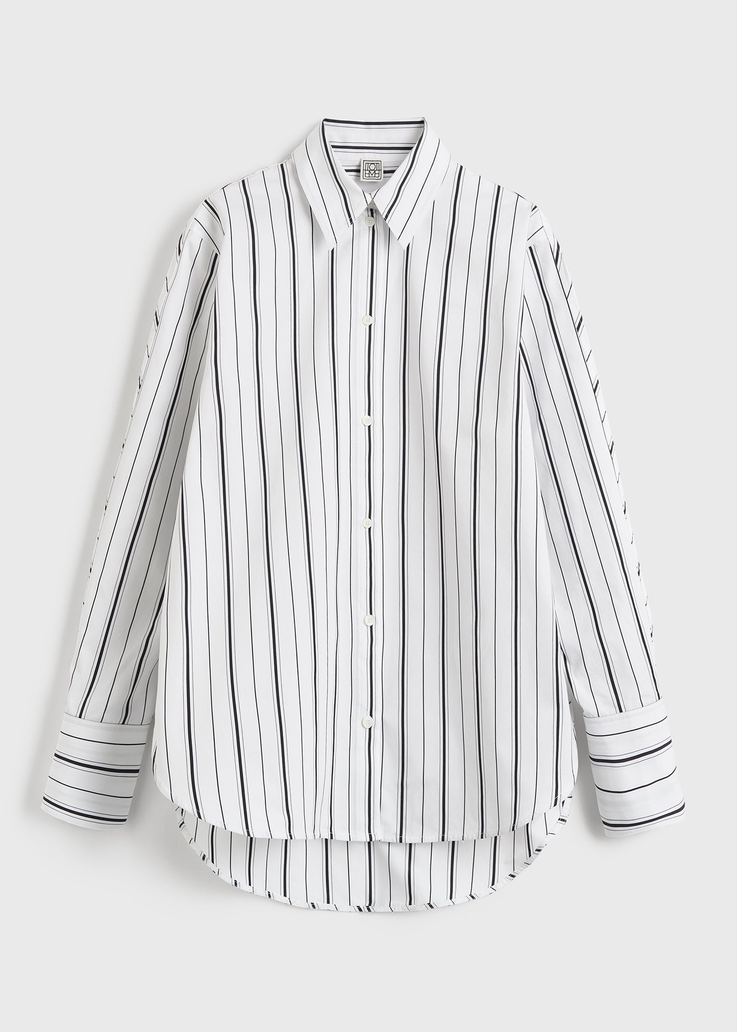 Kimono-sleeve striped shirt white/black 7 Kimono-sleeve striped shirt white/black