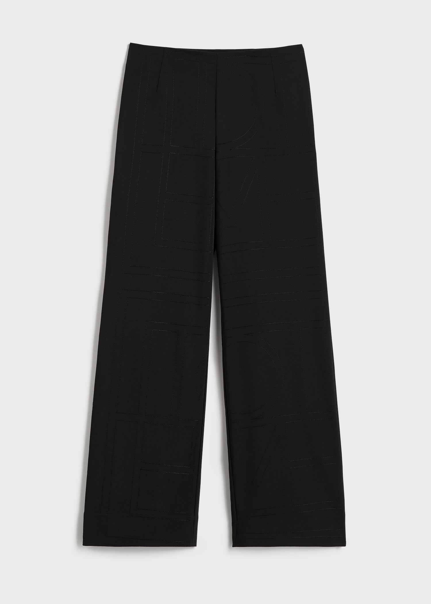 Monogram cady trousers black 7 Monogram cady trousers black
