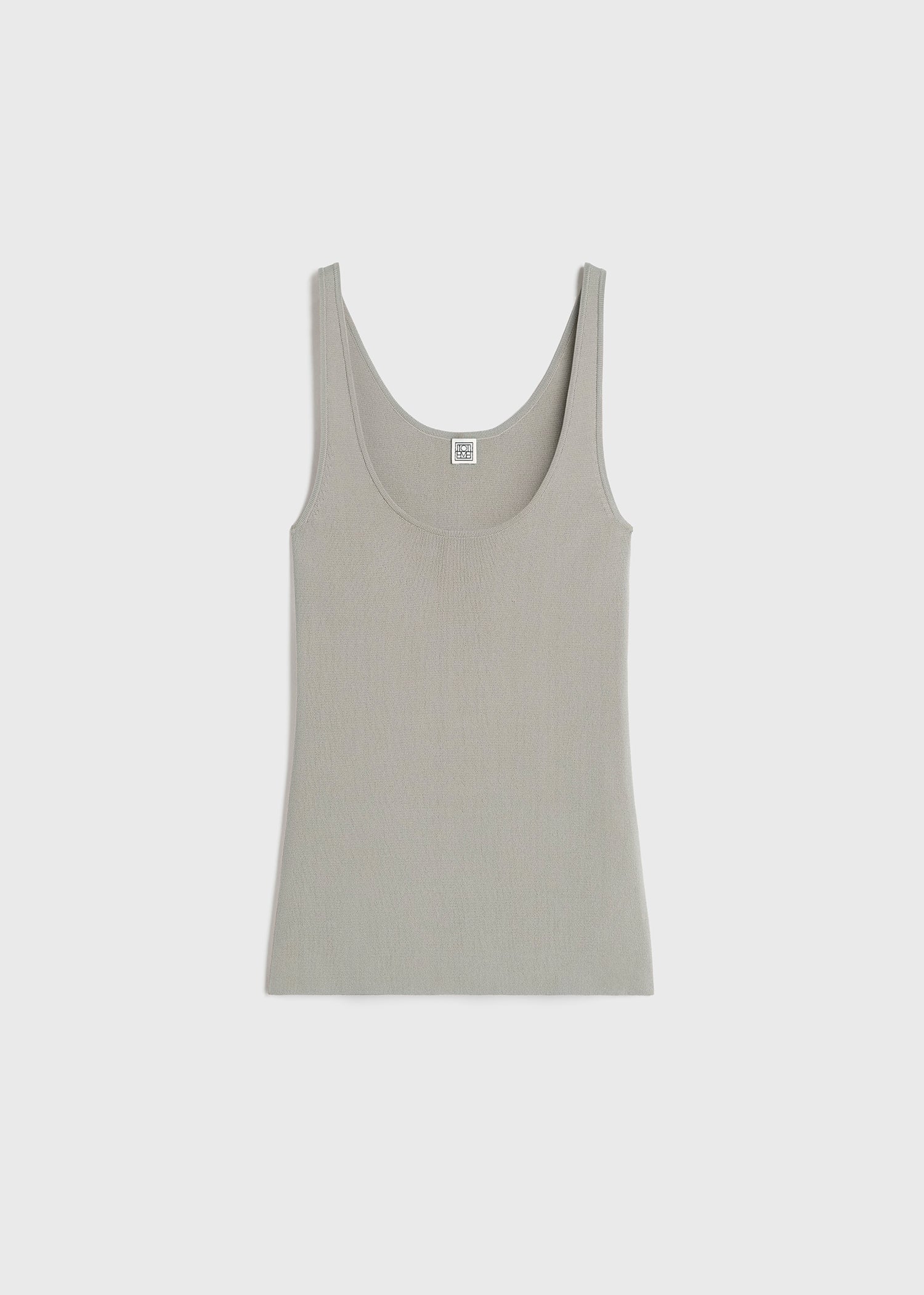 Compact knit tank dove 6 Compact knit tank dove