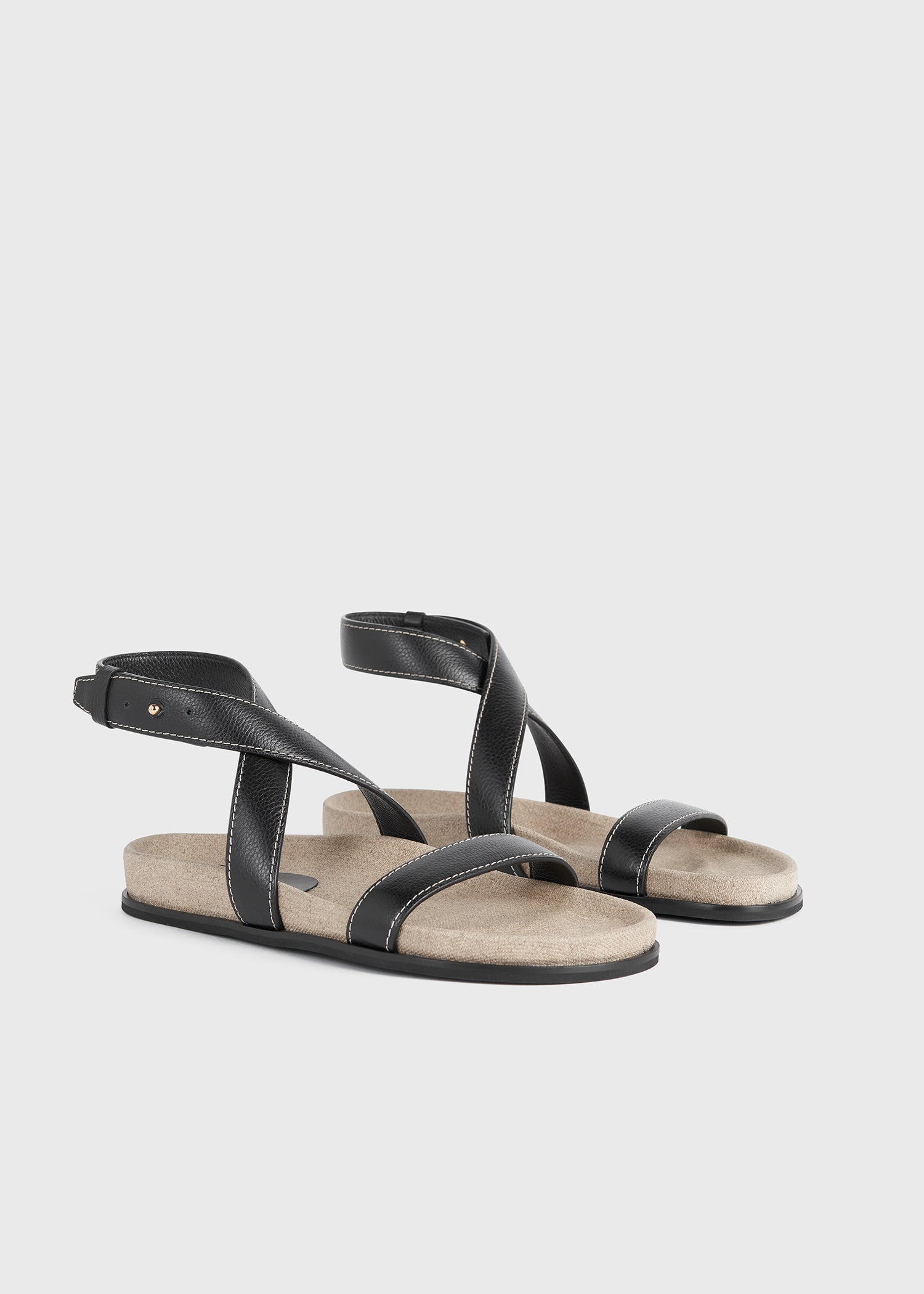 The Leather Chunky Sandal black/ecru 8 The Leather Chunky Sandal black/ecru
