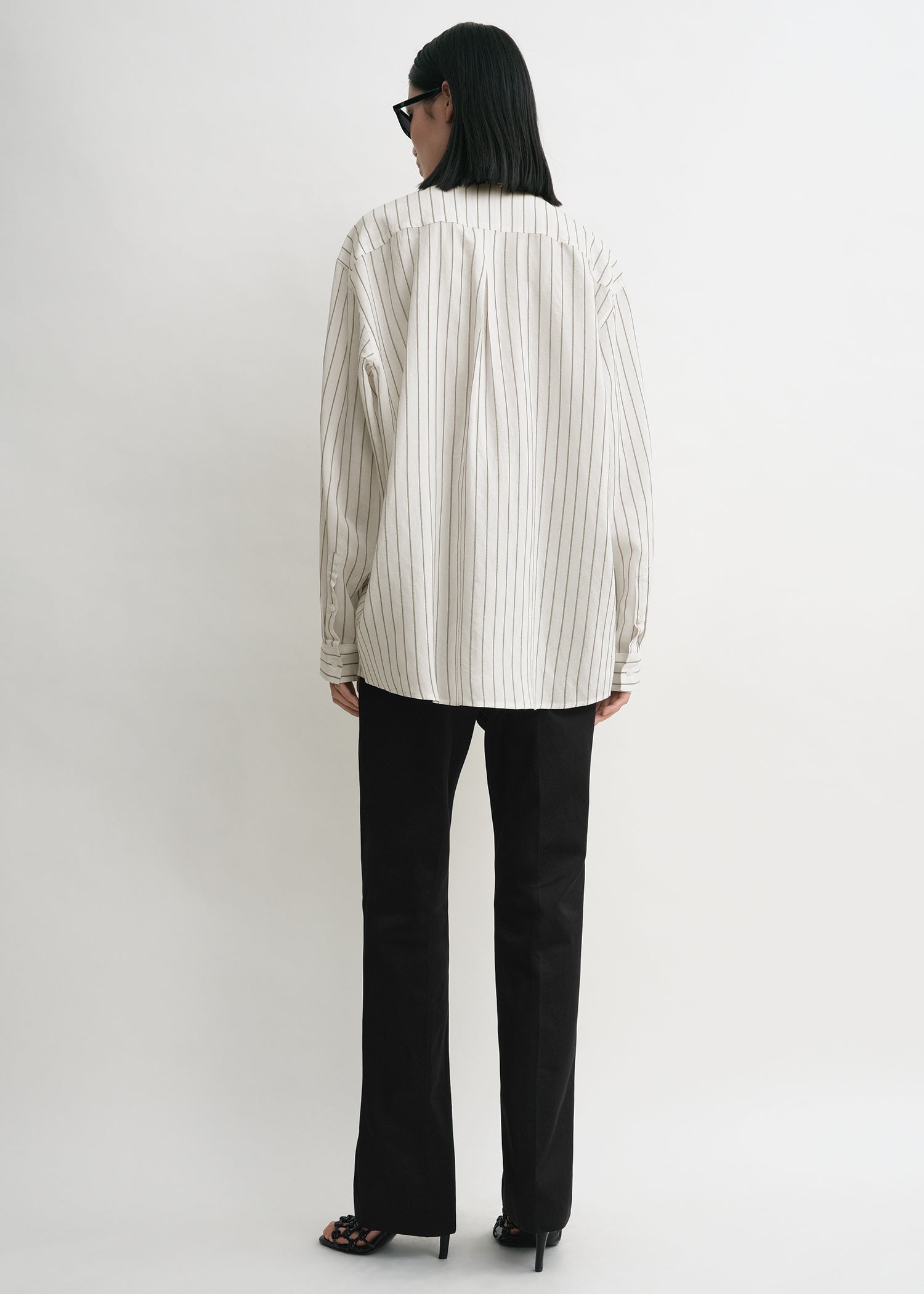 Classic stripe shirt white/oyster 4 Classic stripe shirt white/oyster