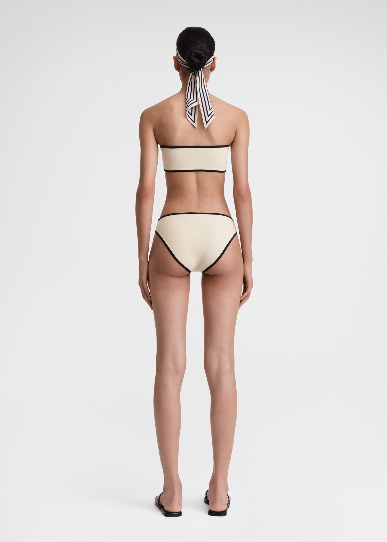 Stripe edge bikini bottoms light hay 4 Stripe edge bikini bottoms light hay