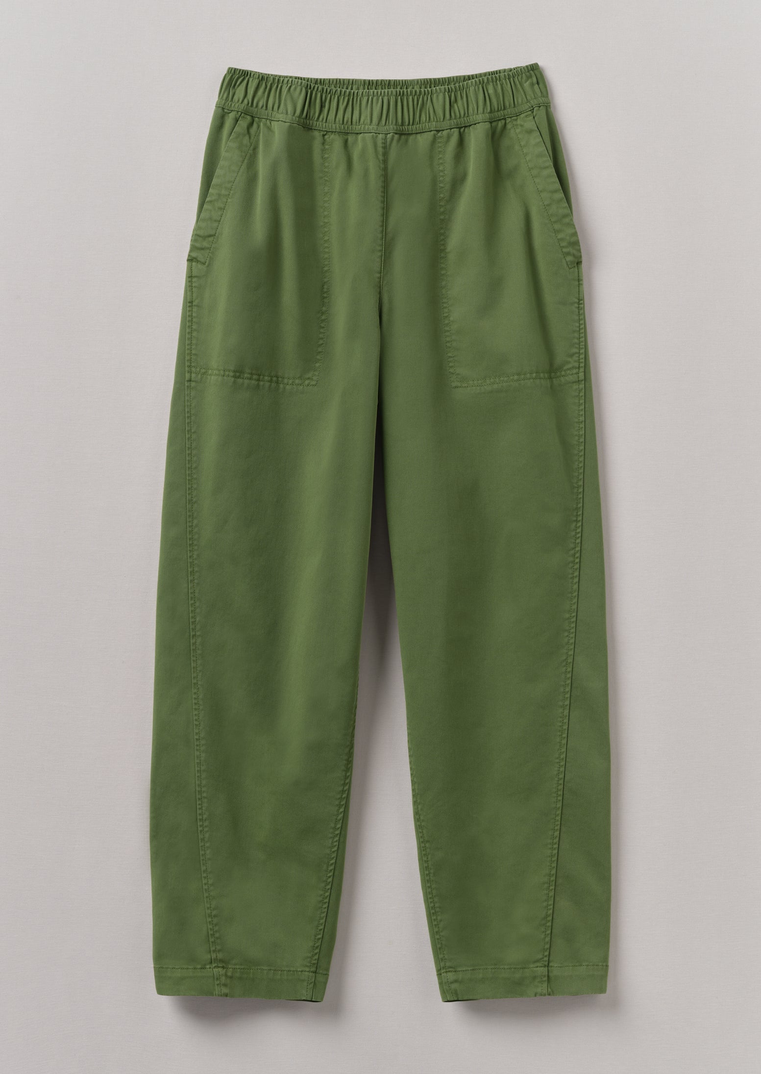 Cotton Twill Pull On Trousers | Propagator Green