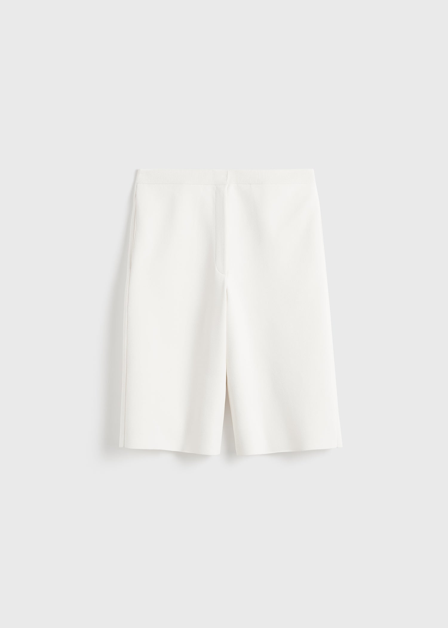 Knit shorts white 6 Knit shorts white