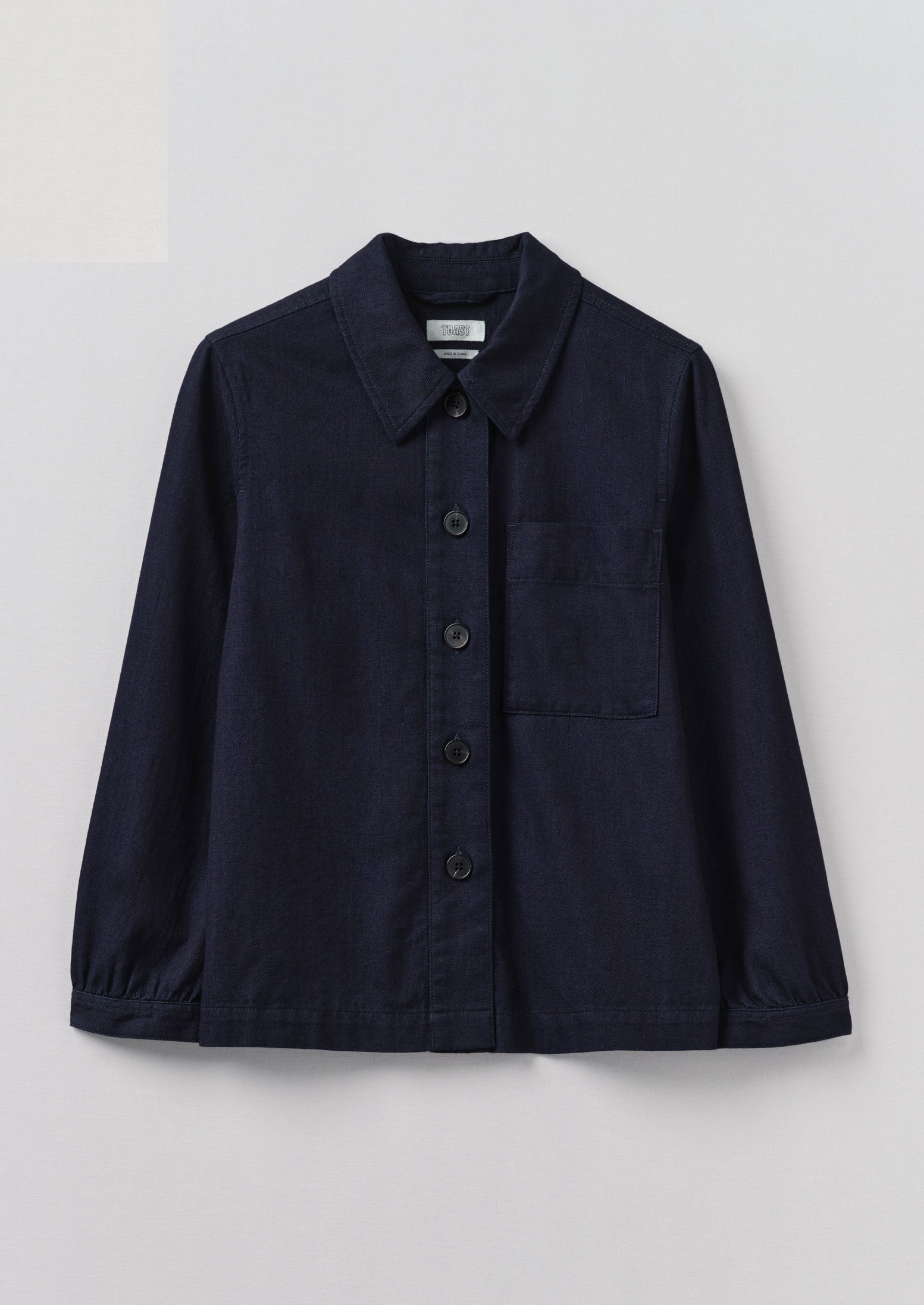 Baya Indigo Cotton Twill Shirt | Indigo 6 Baya Indigo Cotton Twill Shirt | Indigo