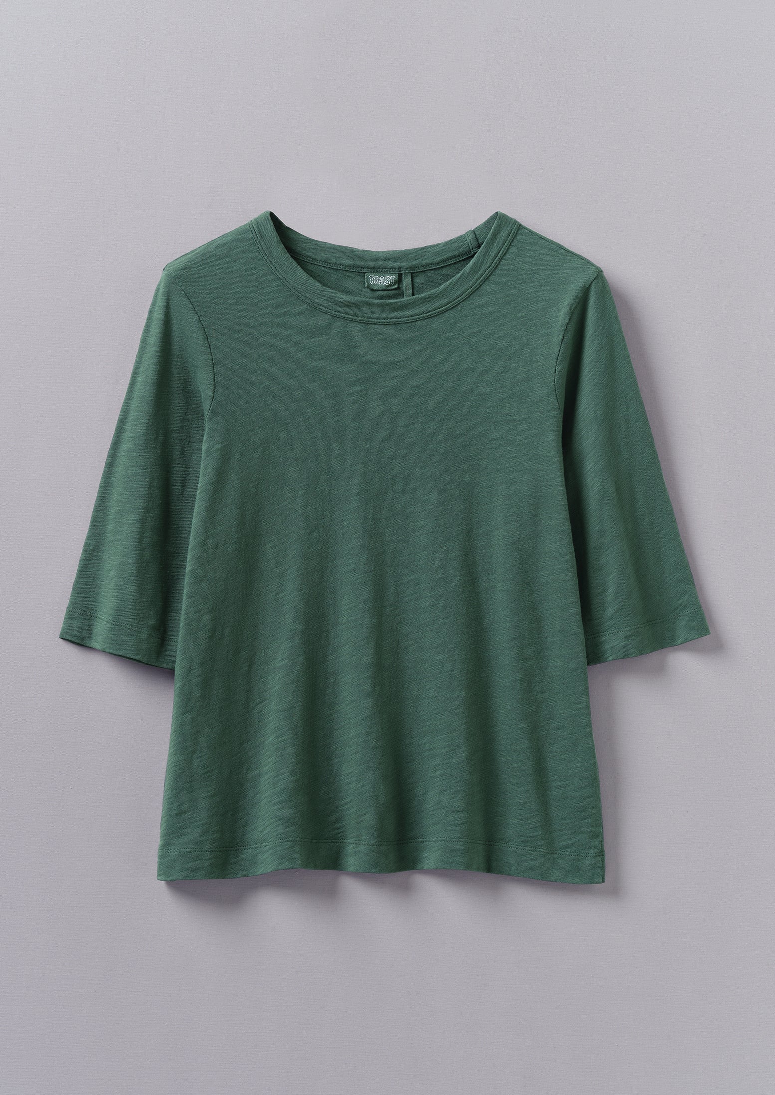 Cleo Cotton Tee | Marble Green