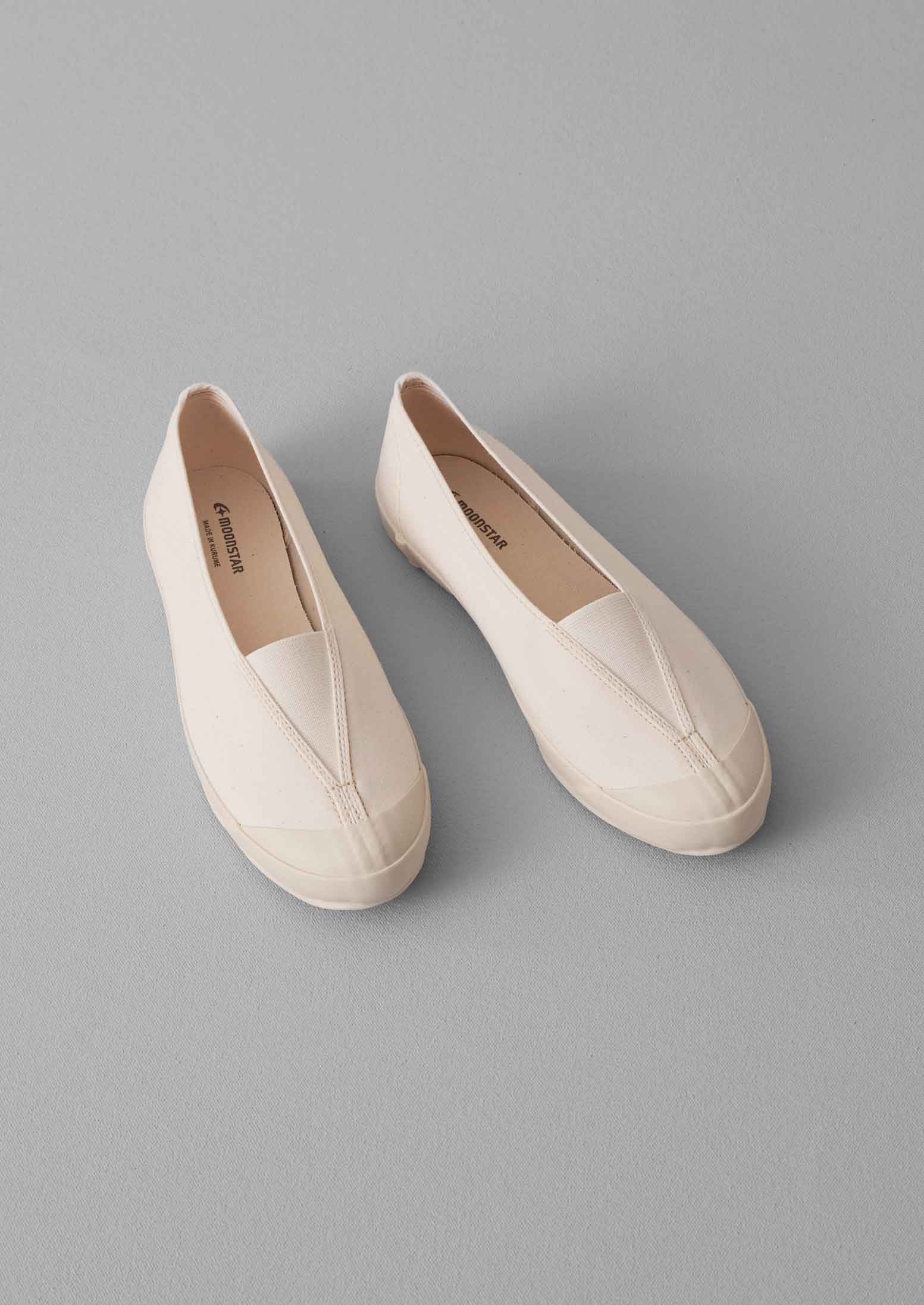 Moonstar Cotton Pumps | Natural