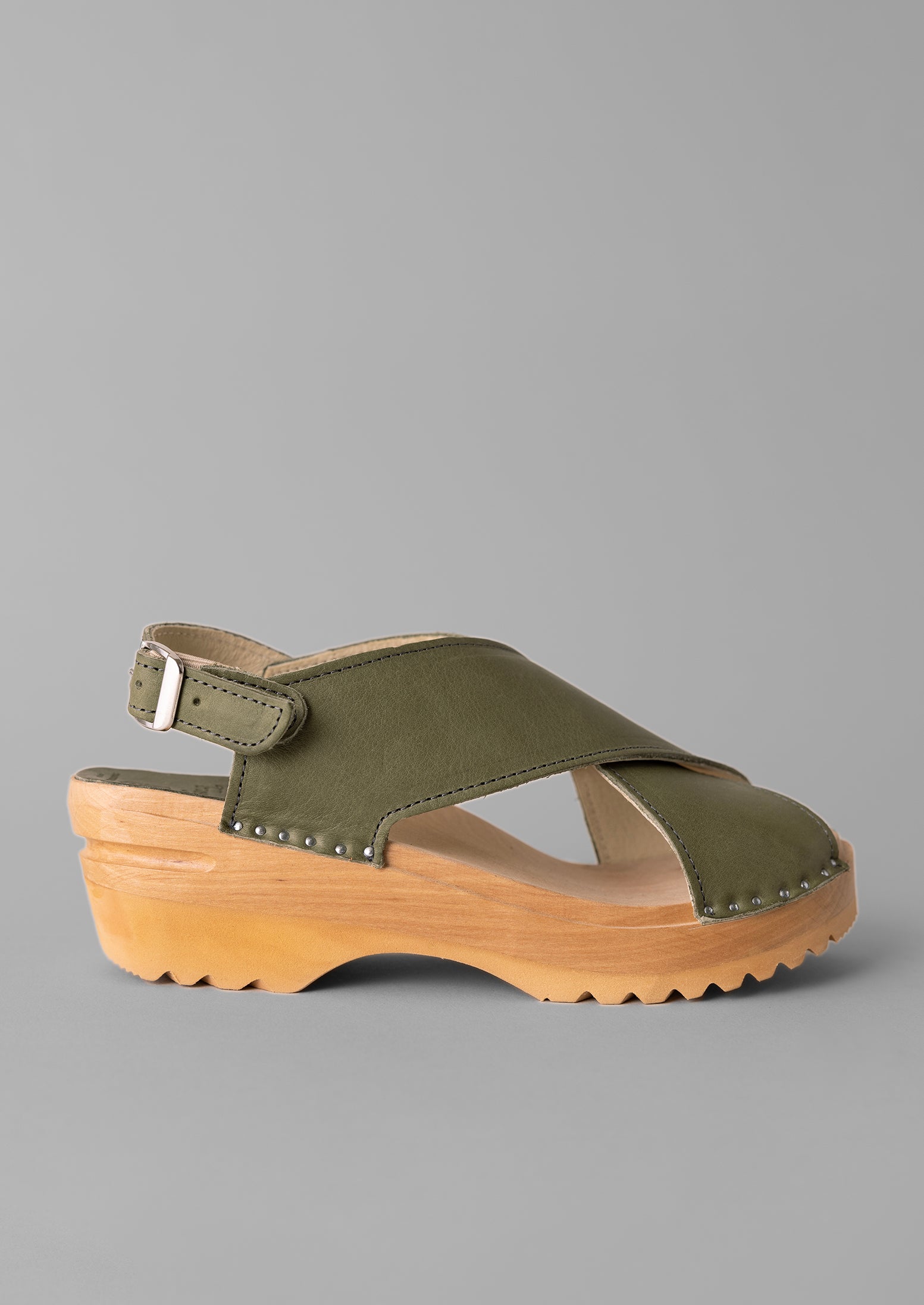 Troentorp Leather Clog Sandals | Agave 4 Troentorp Leather Clog Sandals | Agave