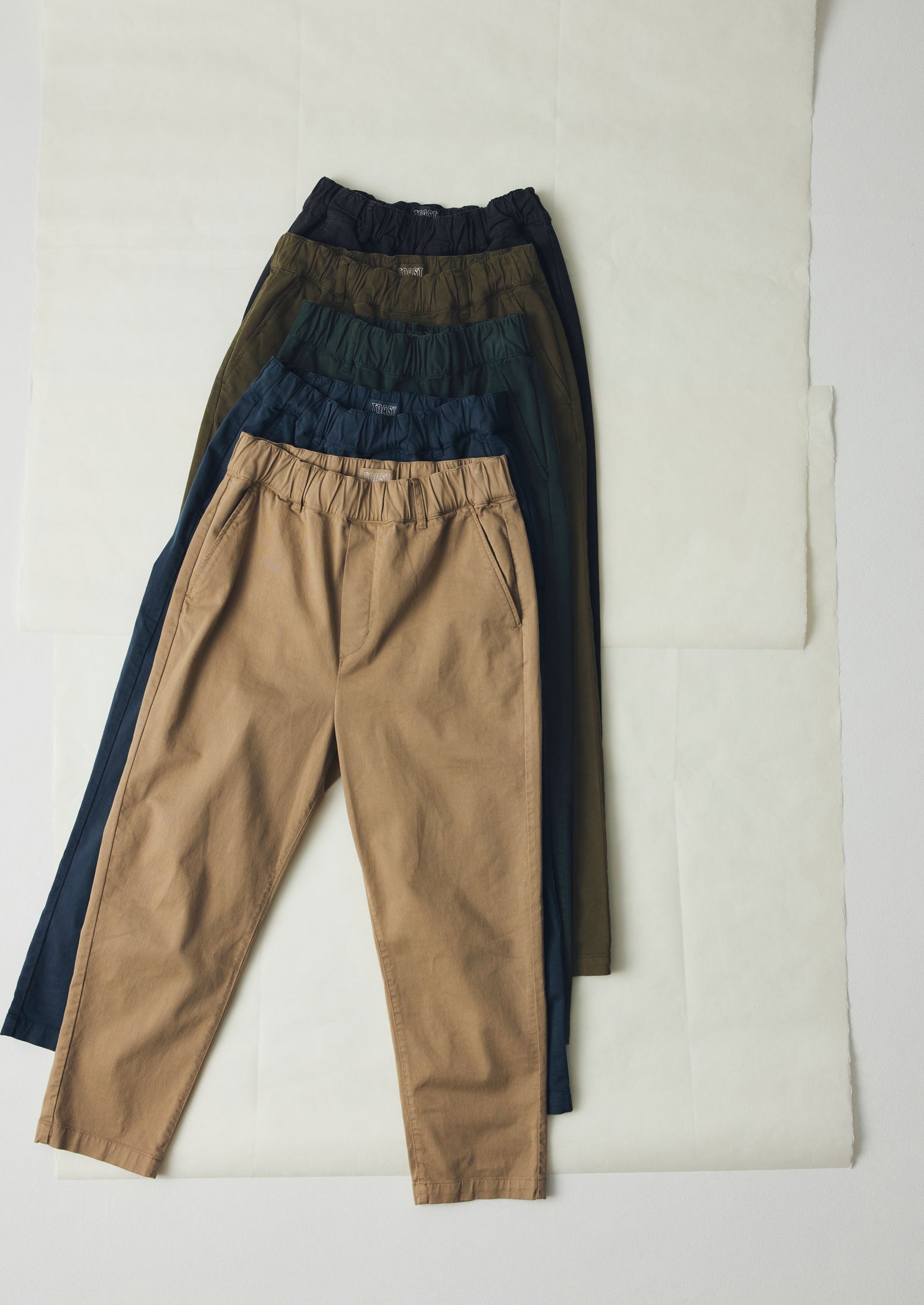 Gabi Cotton Pull On Trousers | Loden 6 Gabi Cotton Pull On Trousers | Loden