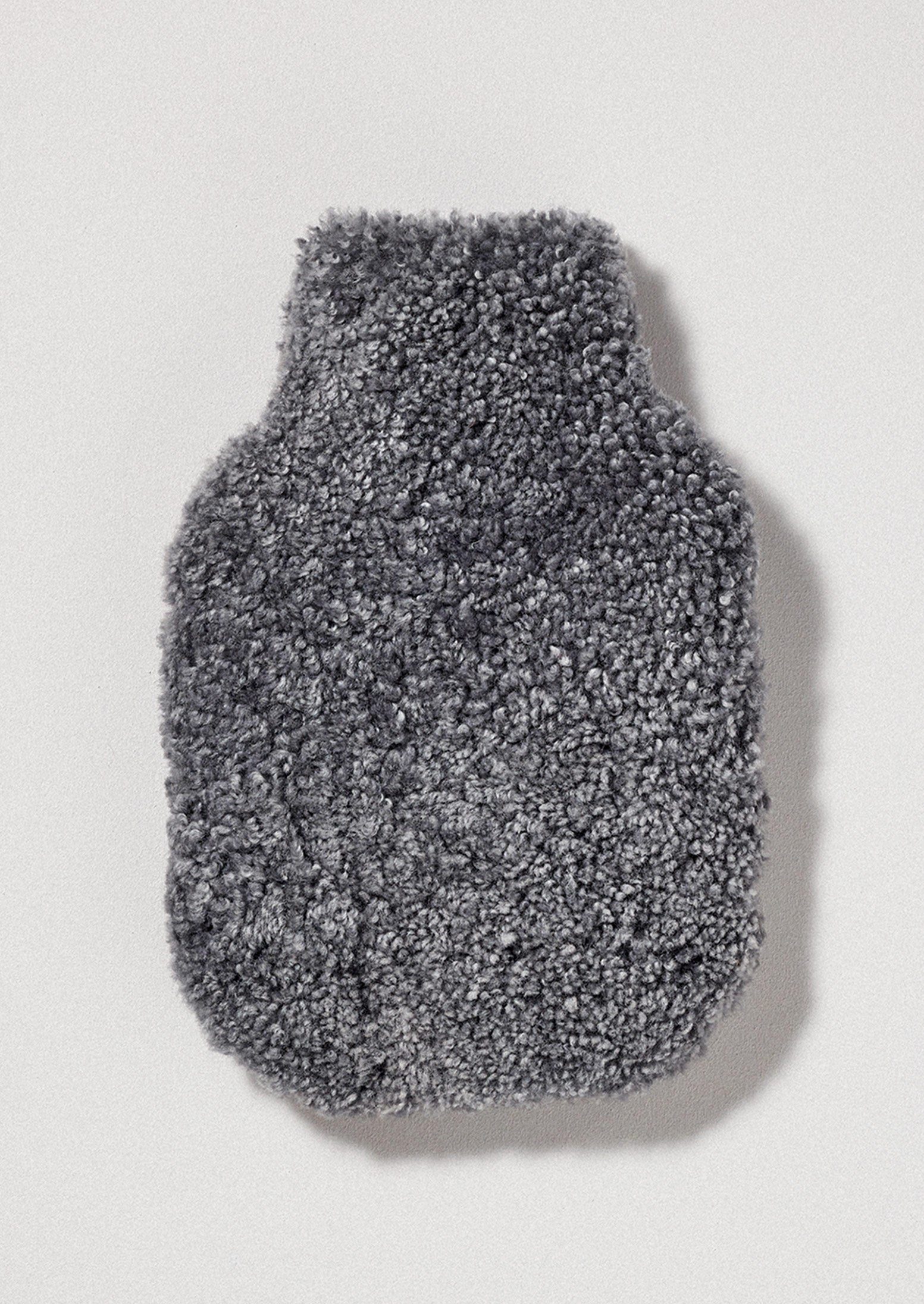 Sheepskin Hot Water Bottle Cover | Grey