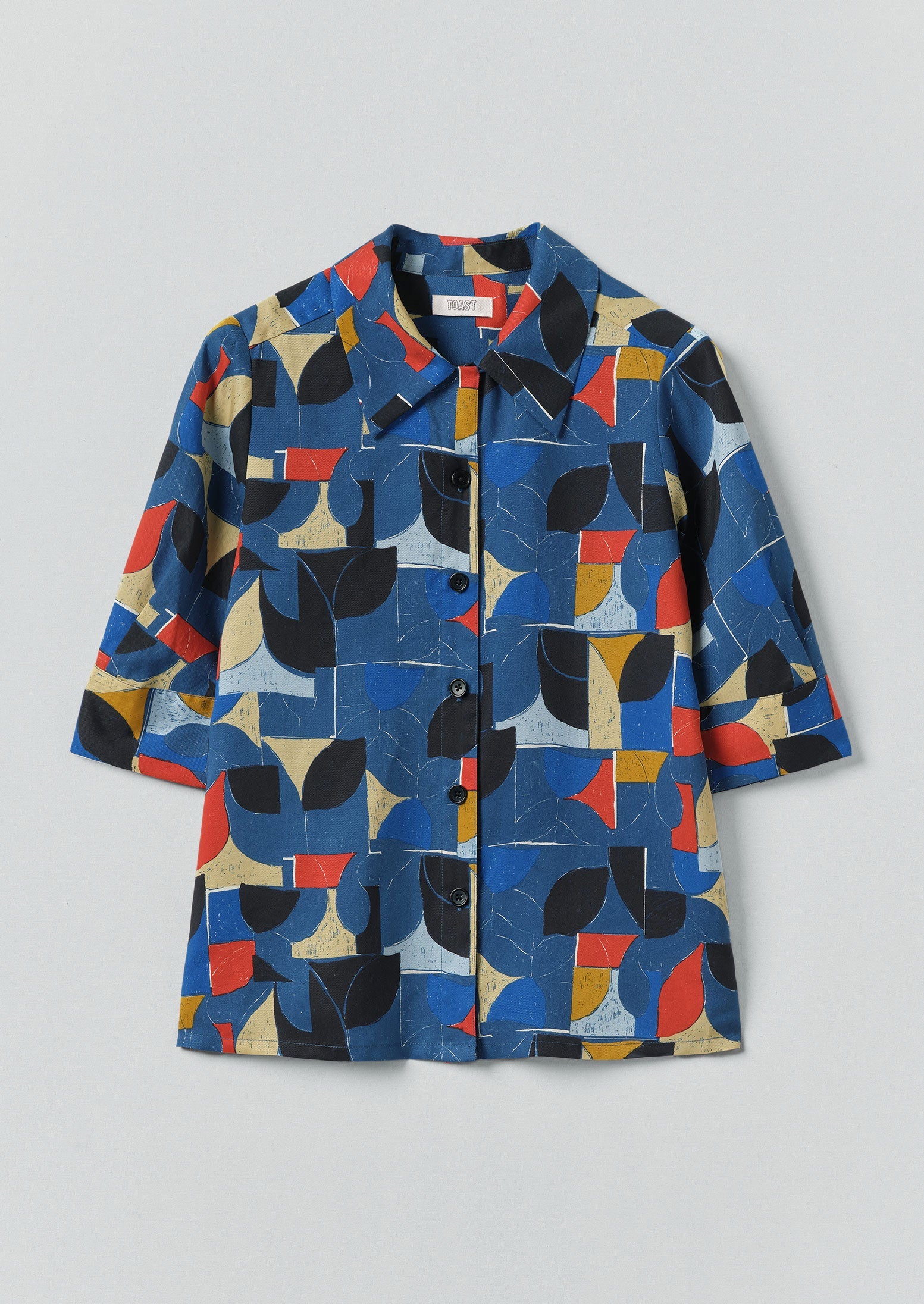 Gia Paintbox Print Shirt | Delft