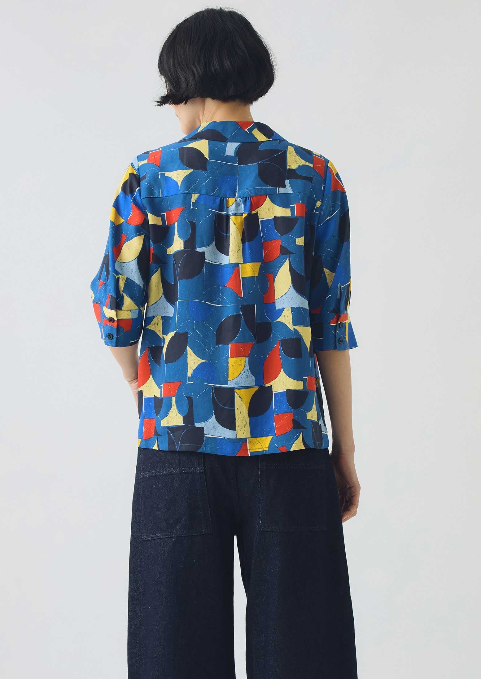 Gia Paintbox Print Shirt | Delft 4 Gia Paintbox Print Shirt | Delft
