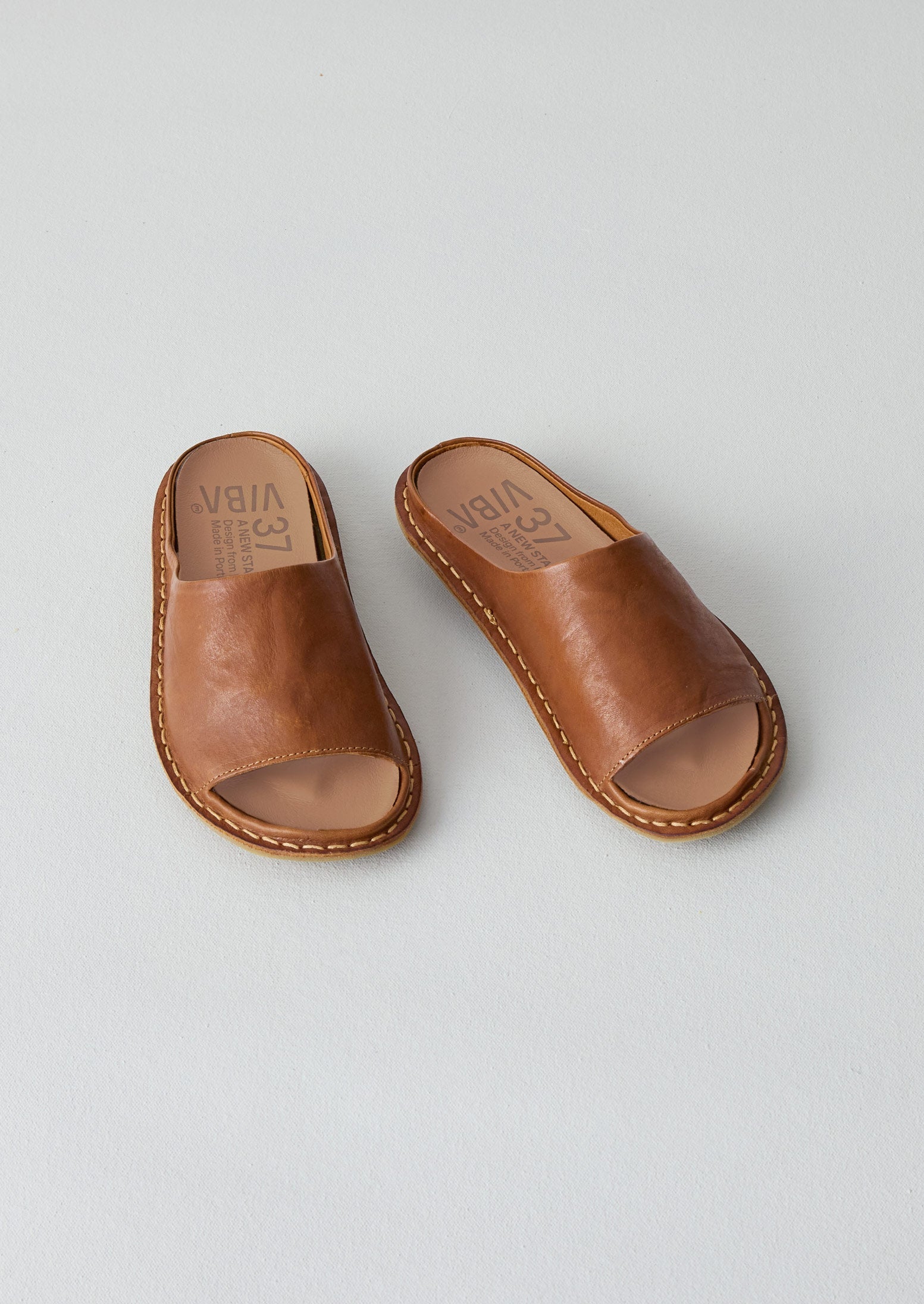 Vibae Open Toe Sandals | Tan
