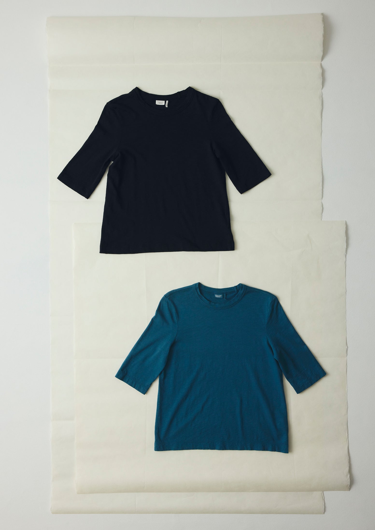 Cleo Garment Dyed Organic Cotton Tee | Copper Blue 6 Cleo Garment Dyed Organic Cotton Tee | Copper Blue