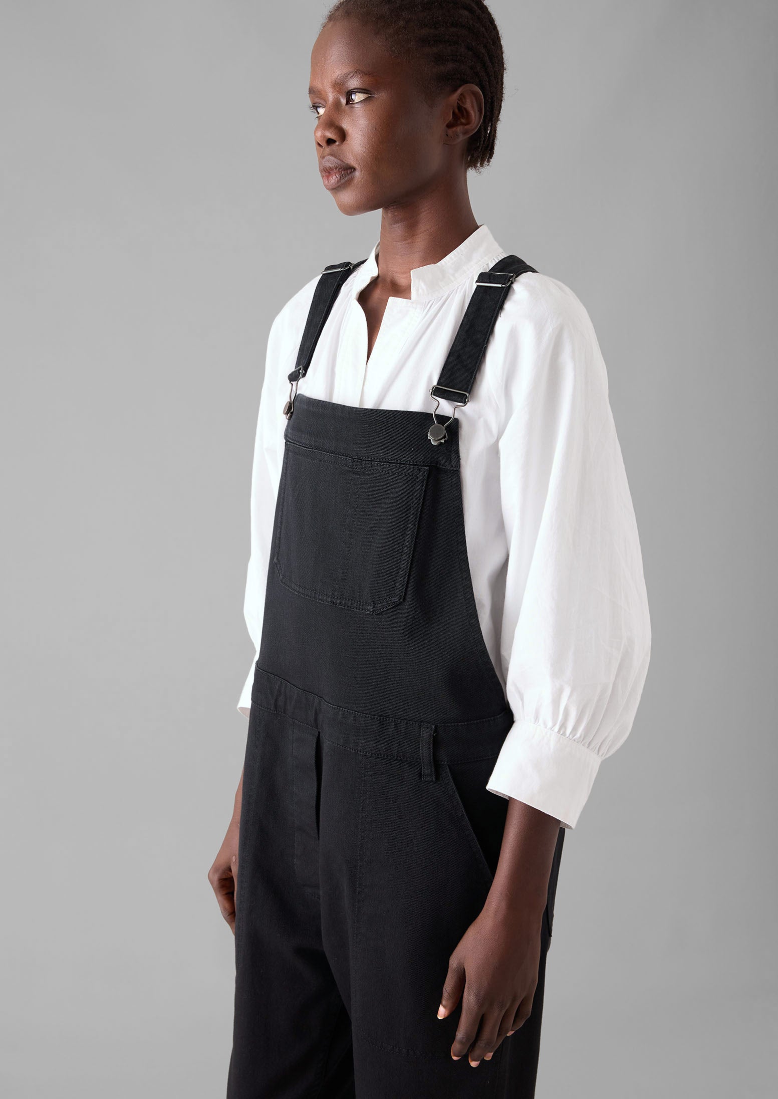 Jessa Denim Dungarees | Black 4 Jessa Denim Dungarees | Black