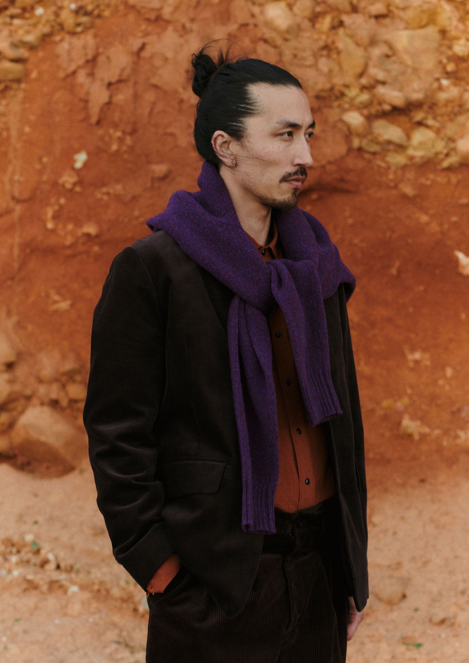 Wool Crew Neck Sweater | Amethyst 7 Wool Crew Neck Sweater | Amethyst