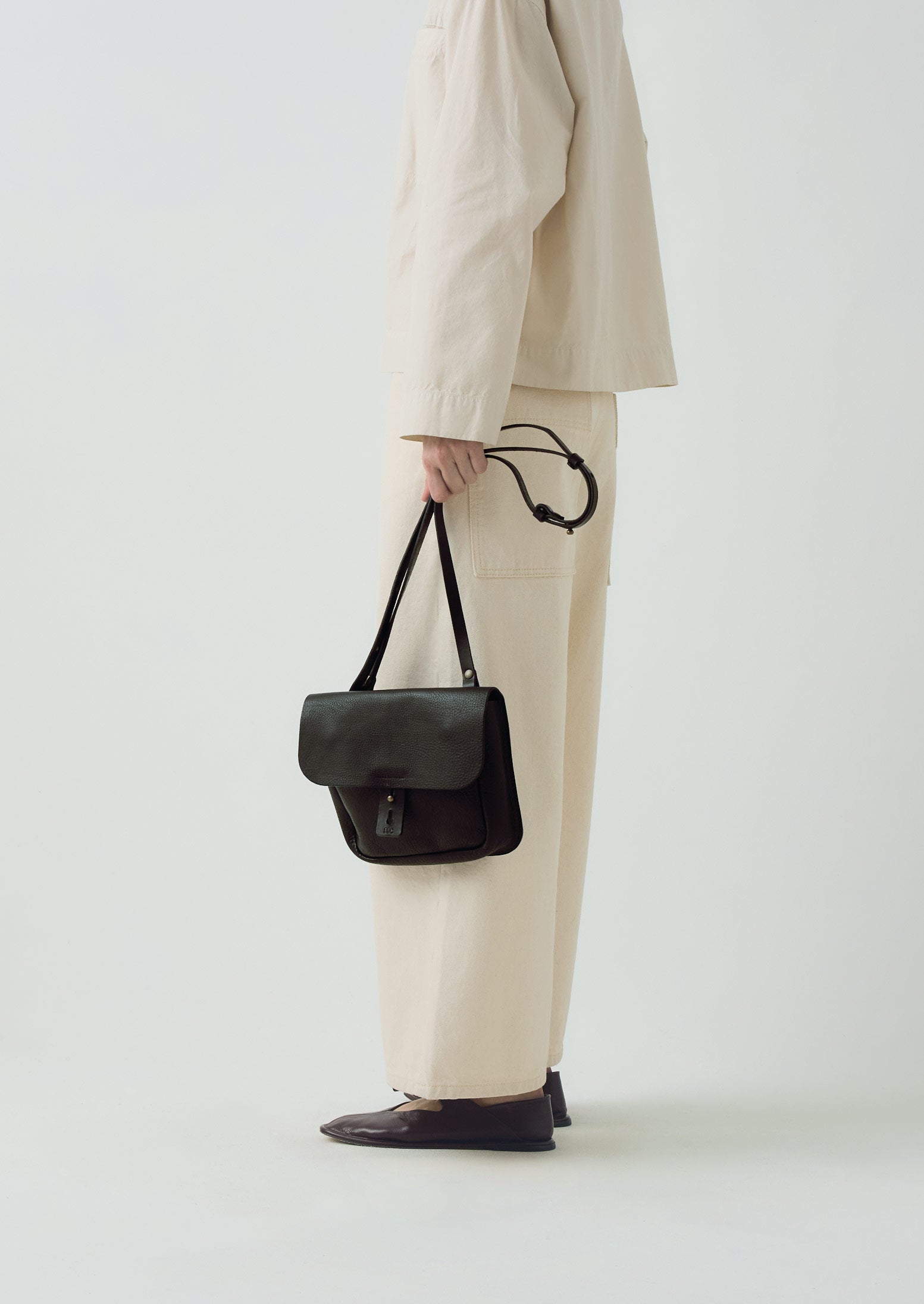 Bleu De Chauffe Leather Bag | Black 4 Bleu De Chauffe Leather Bag | Black