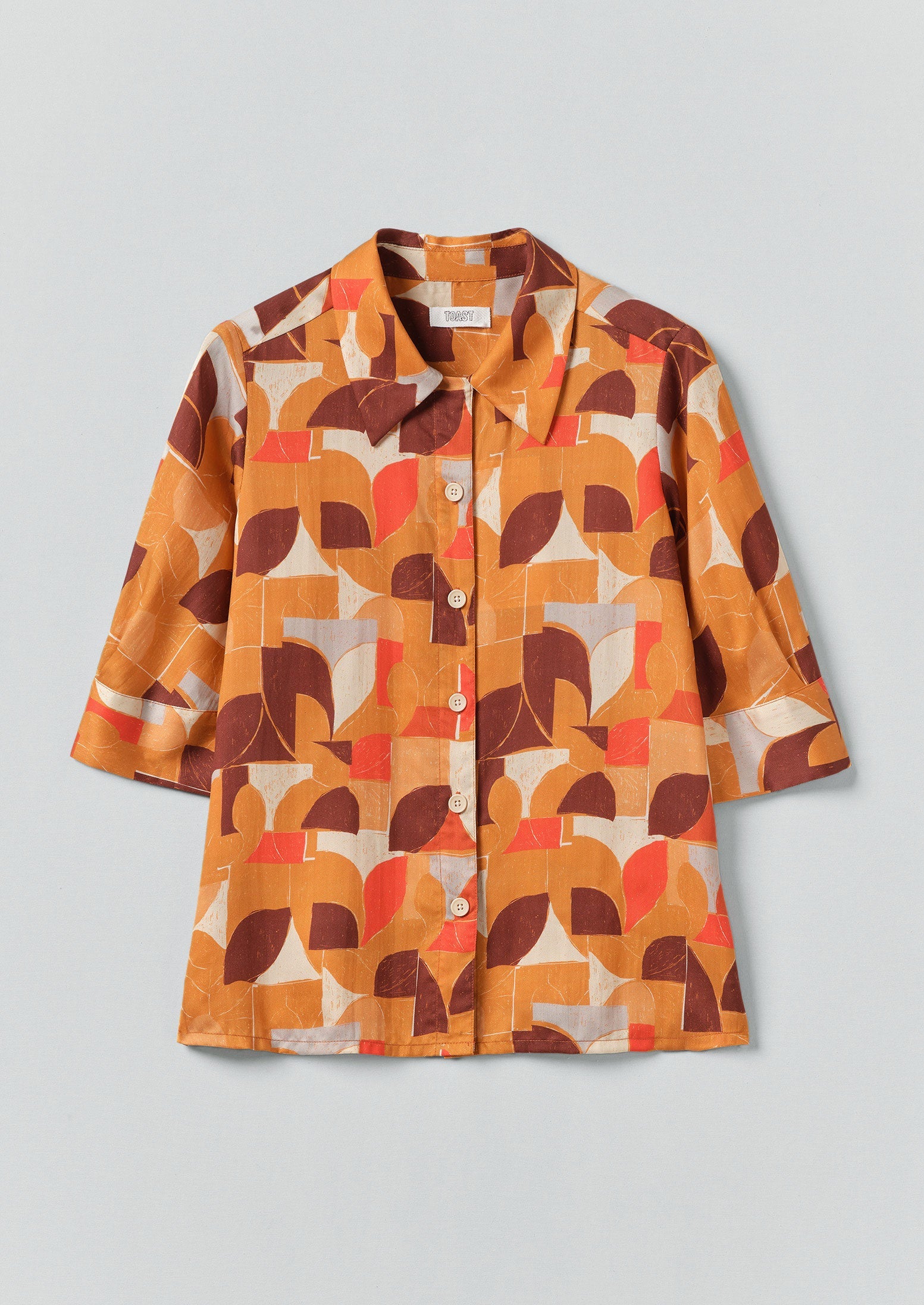 Gia Paintbox Print Shirt | Ginger