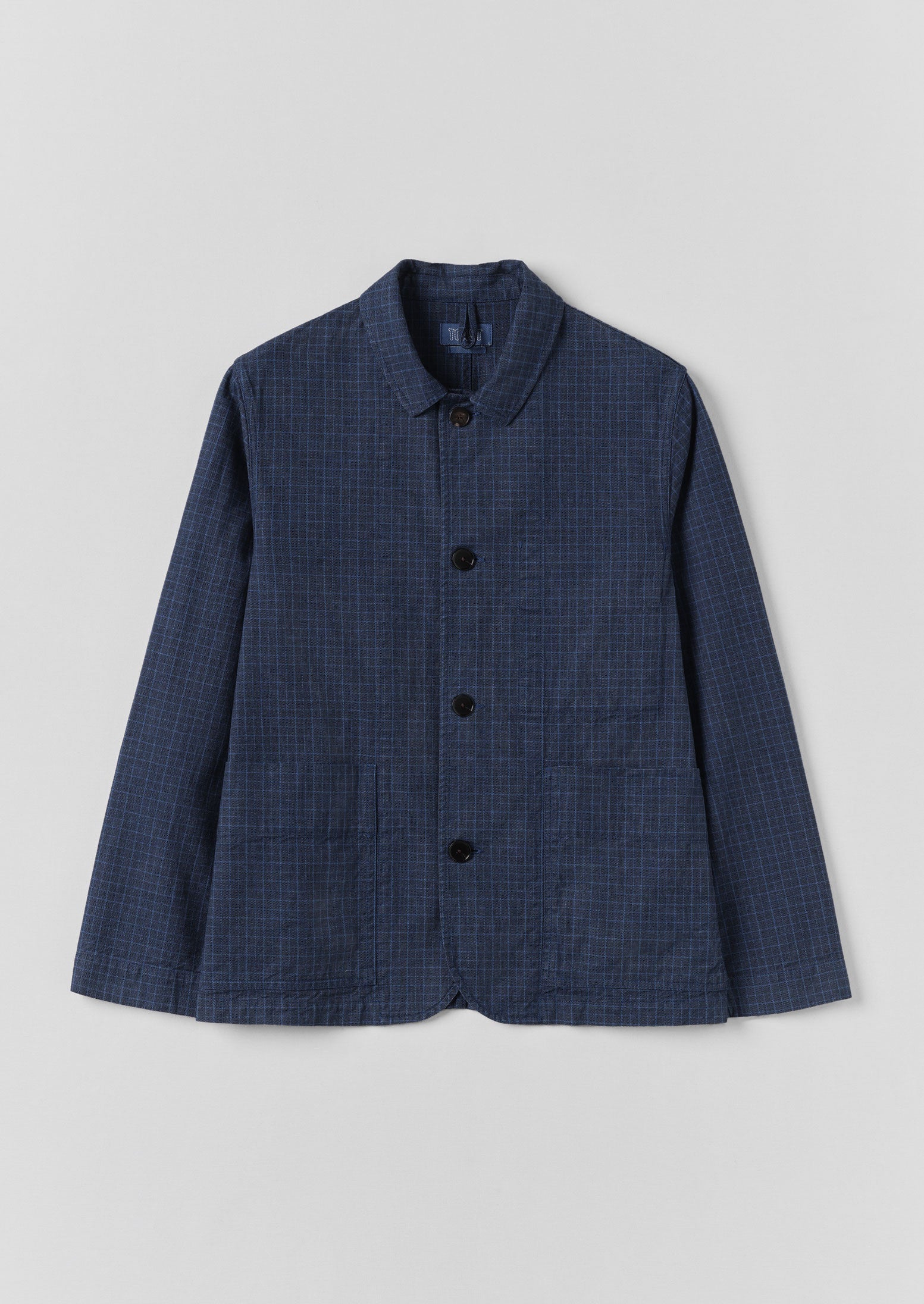 Unstructured Overdyed Chore Jacket | Delft