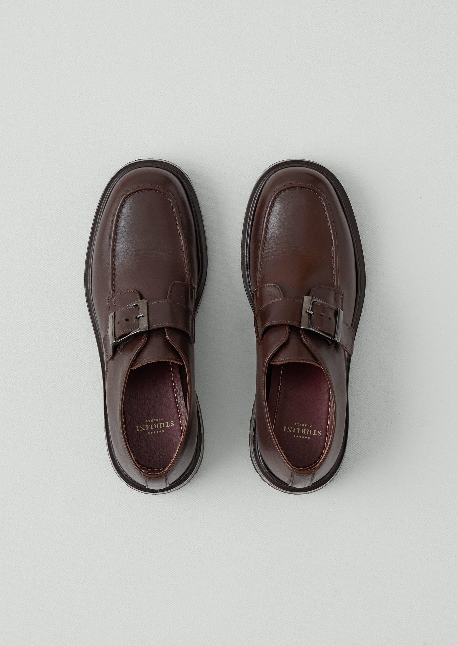 Sturlini Monk Strap Shoes | Dark Brown 4 Sturlini Monk Strap Shoes | Dark Brown