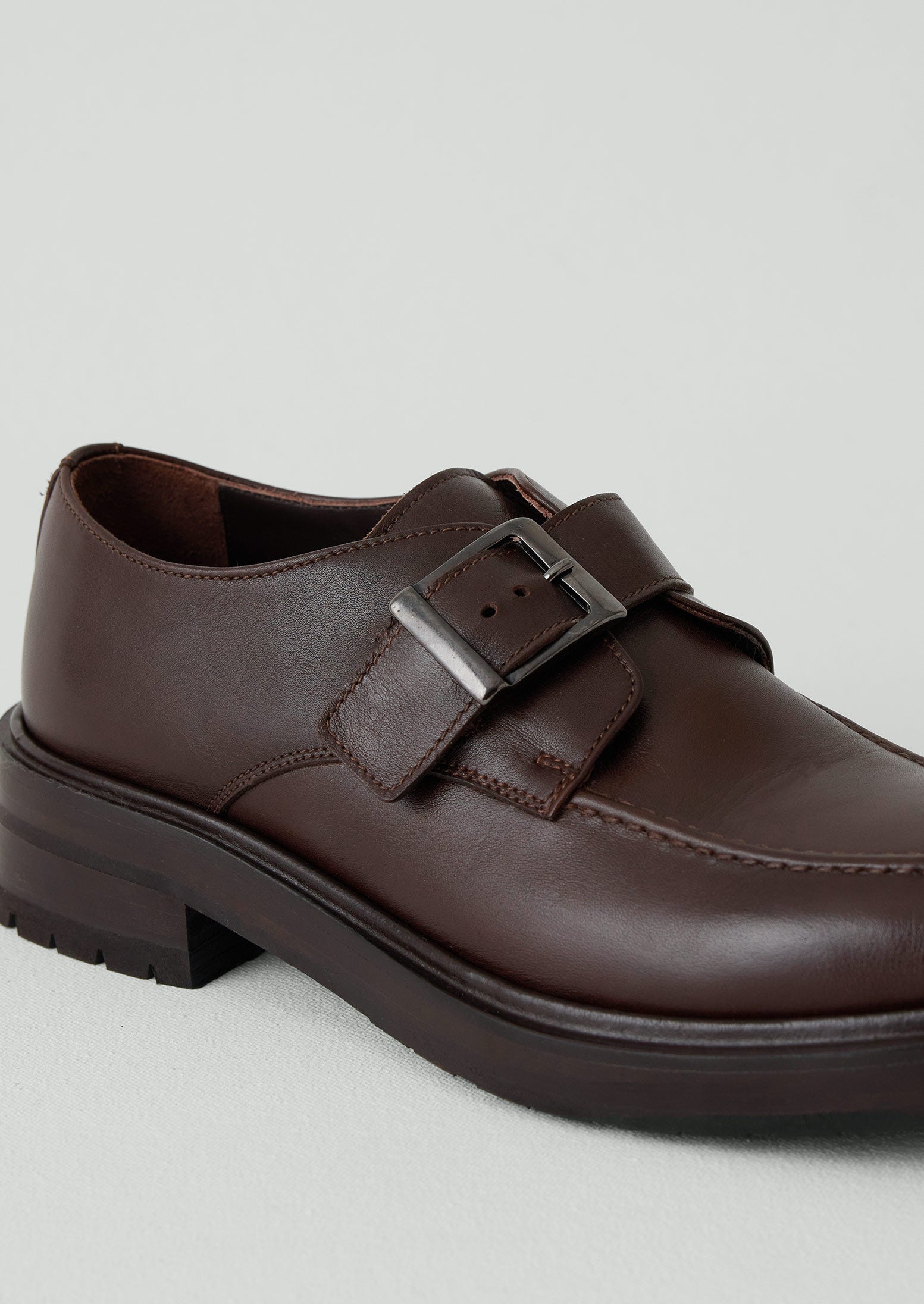 Sturlini Monk Strap Shoes | Dark Brown 5 Sturlini Monk Strap Shoes | Dark Brown