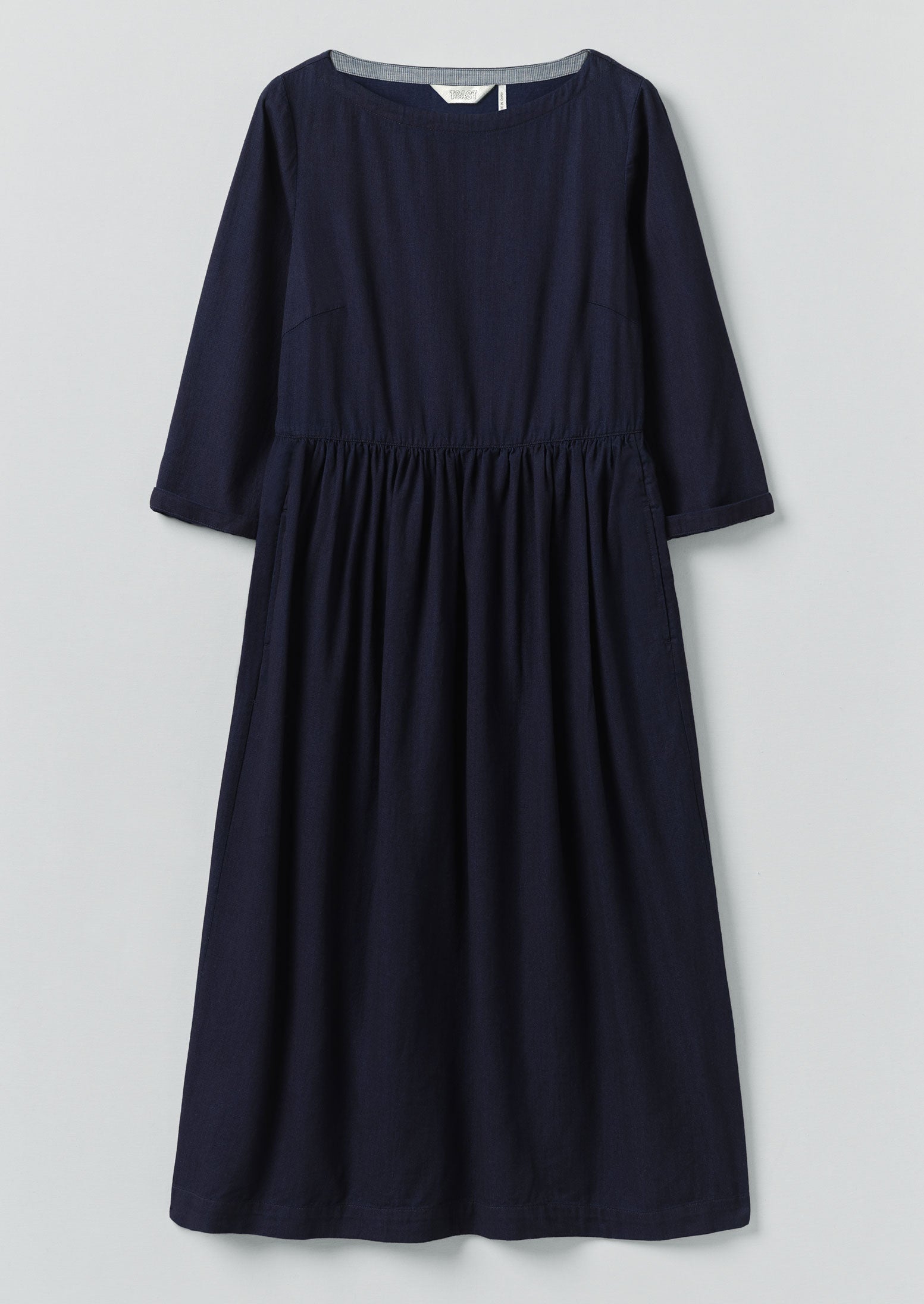 Freya Indigo Twill Dress | Indigo