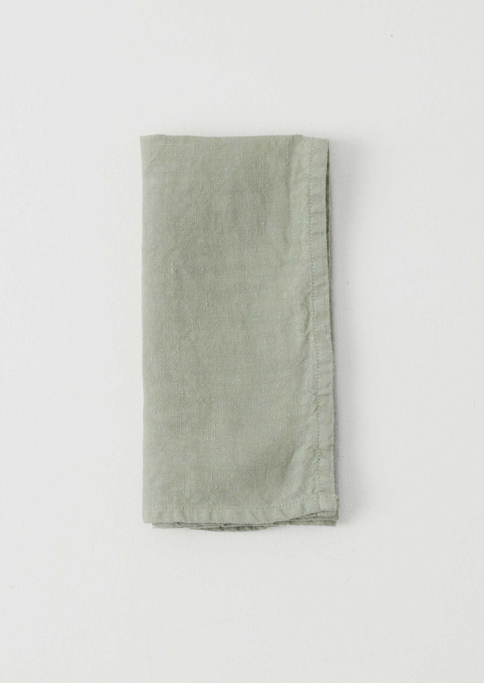 Washed Linen Napkin | Soft Mint