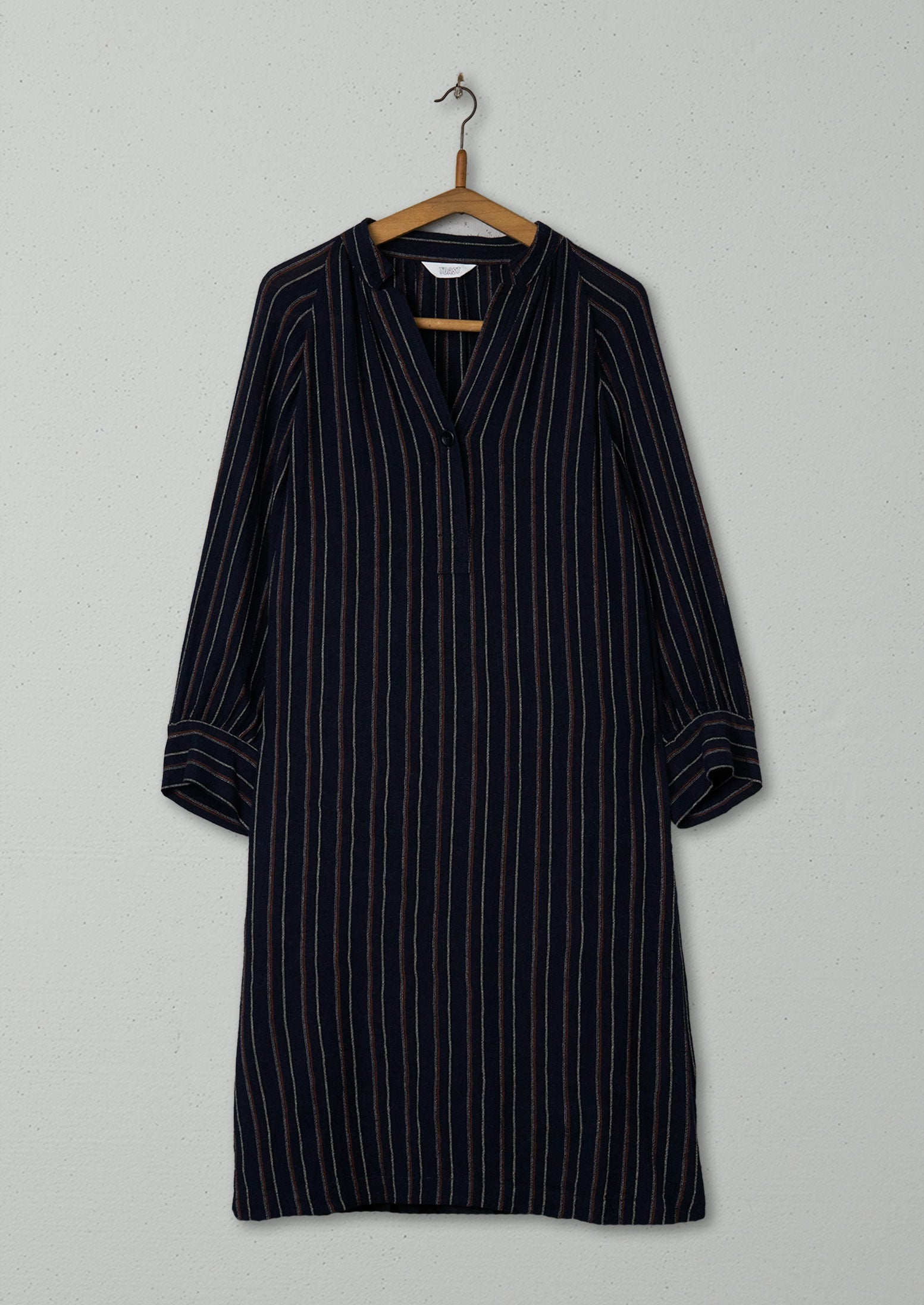Reworn Gauze Tunic Dress Size 14 (1029) | Multi