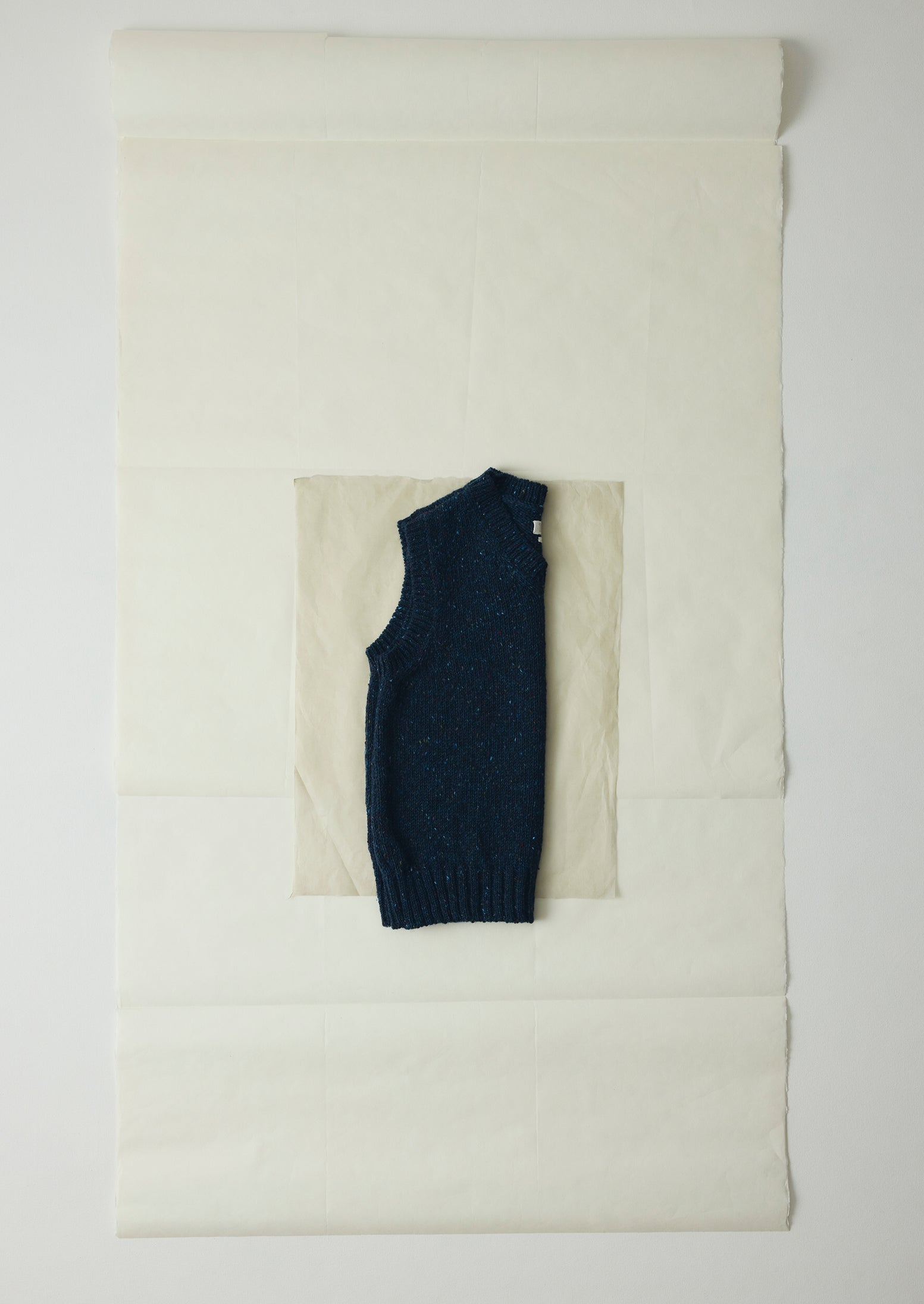 Donegal Wool Knitted Tank | Midnight 6 Donegal Wool Knitted Tank | Midnight