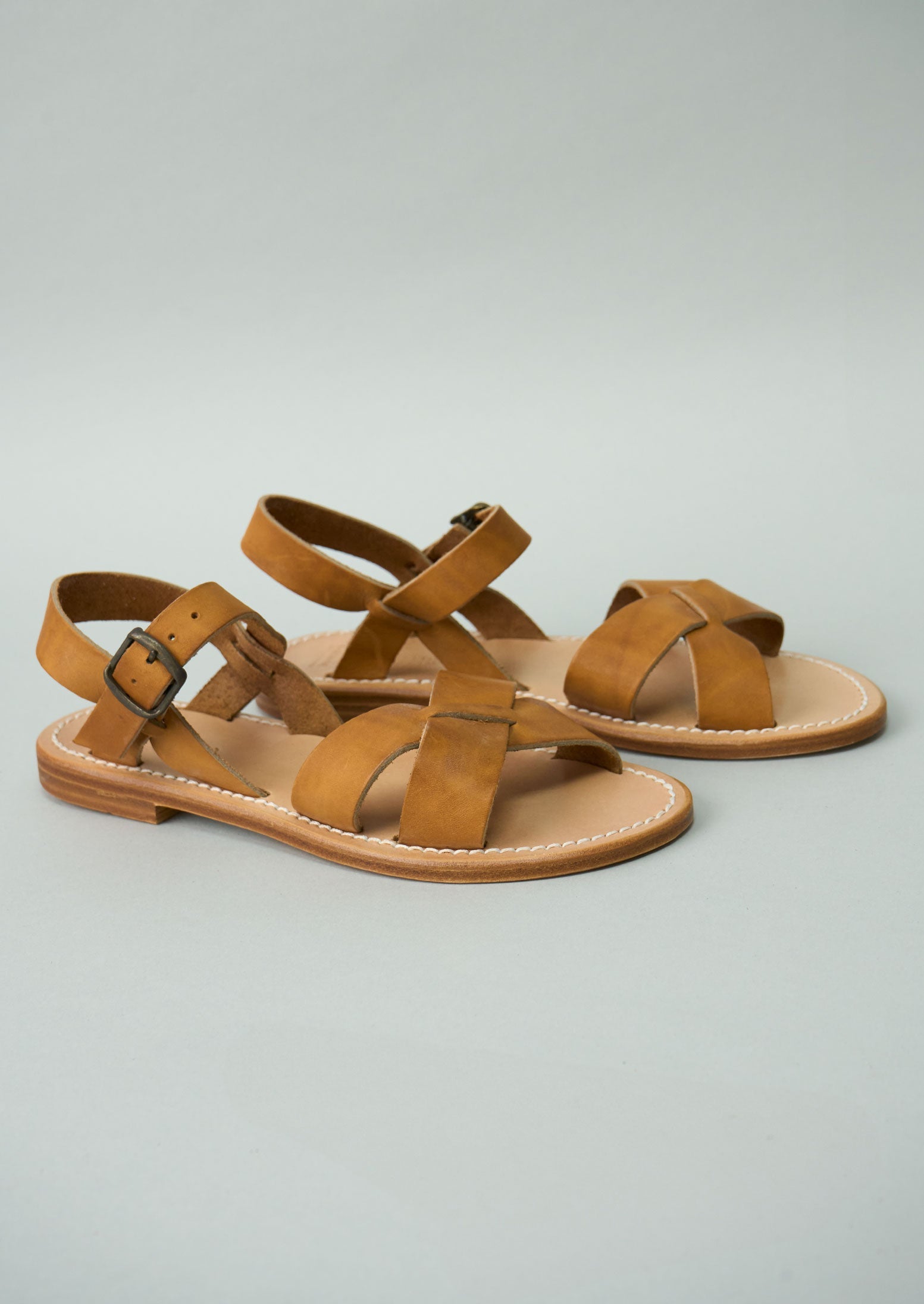 Reworn La Botte Gardiane Pac Sandals Size 36 (287) | Tan