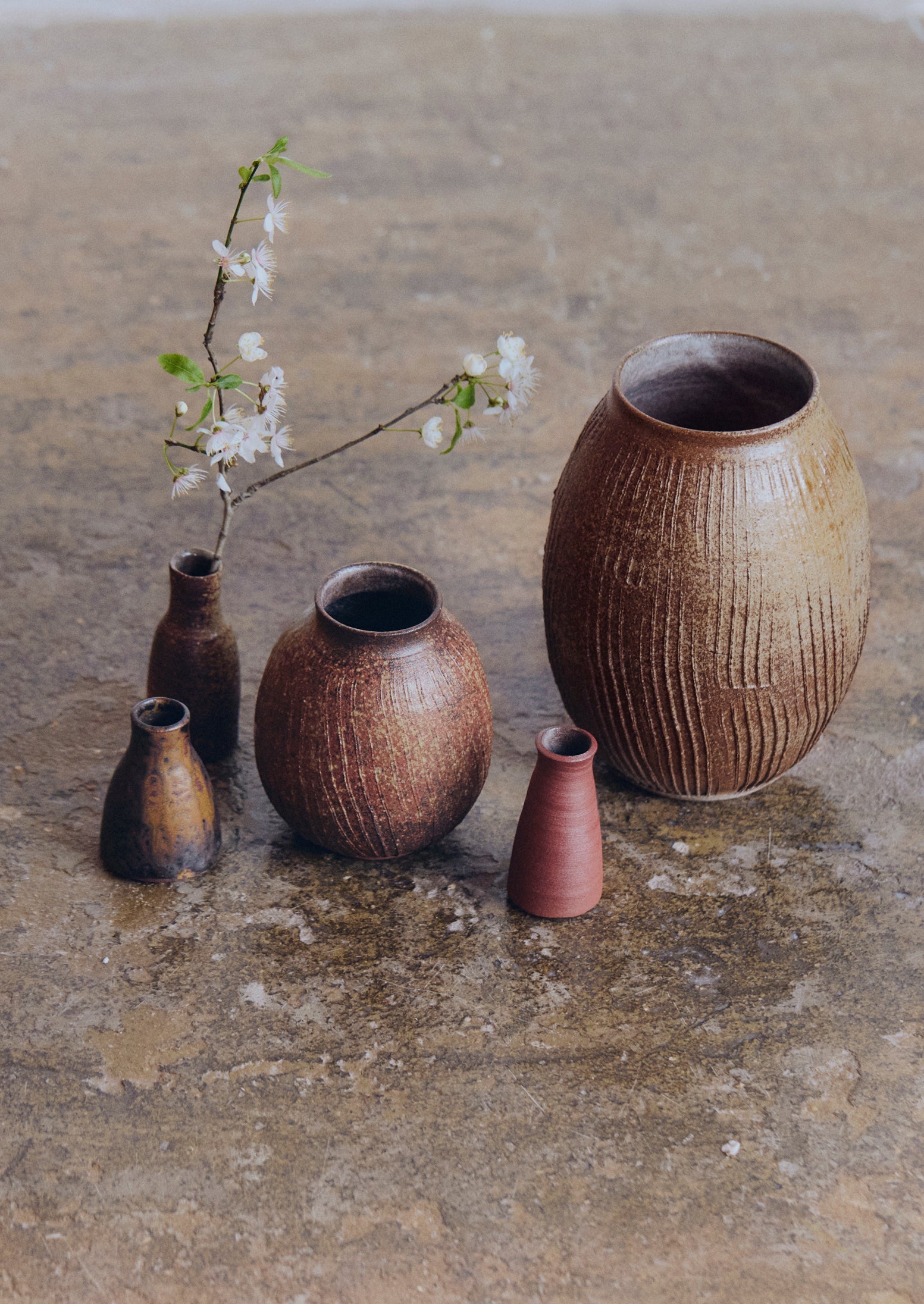 Laerke Moller Hansen Mini Ash and Tenmoku Vase | Brown Umber 6 Laerke Moller Hansen Mini Ash and Tenmoku Vase | Brown Umber