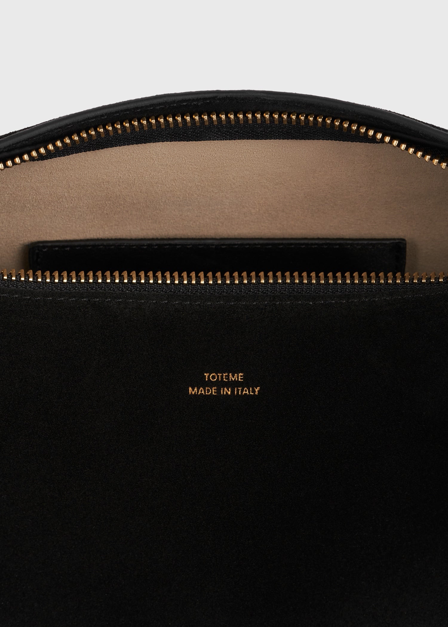 Belted suede clutch black 9 Belted suede clutch black