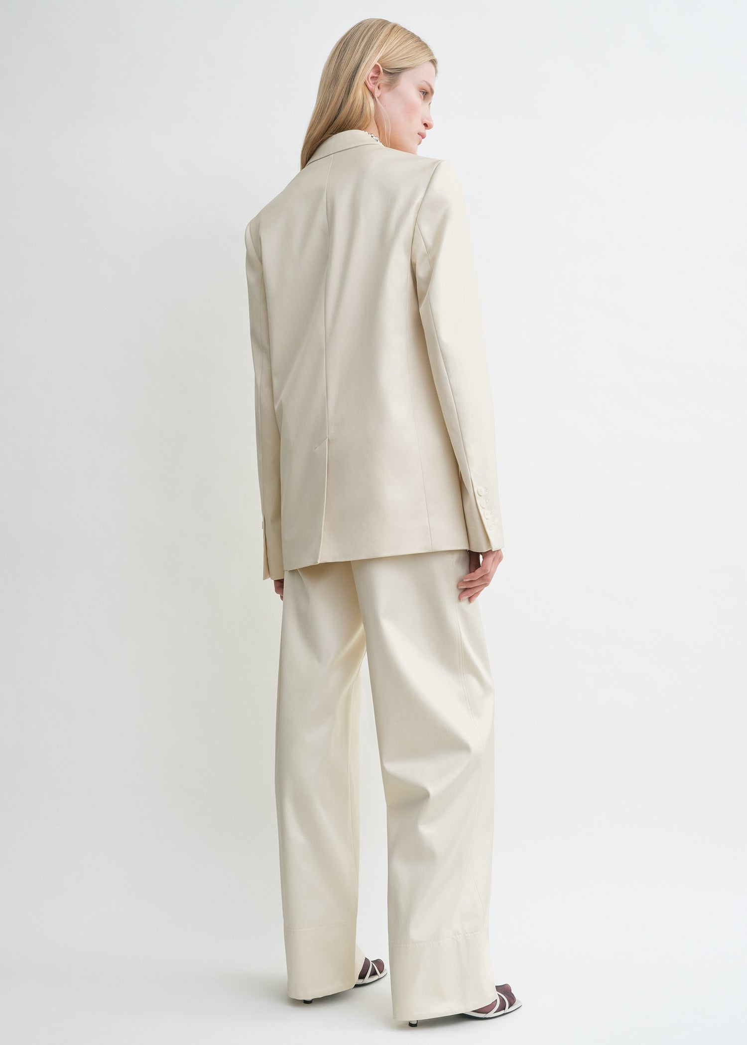 Stitch lapel jacket ecru 4 Stitch lapel jacket ecru