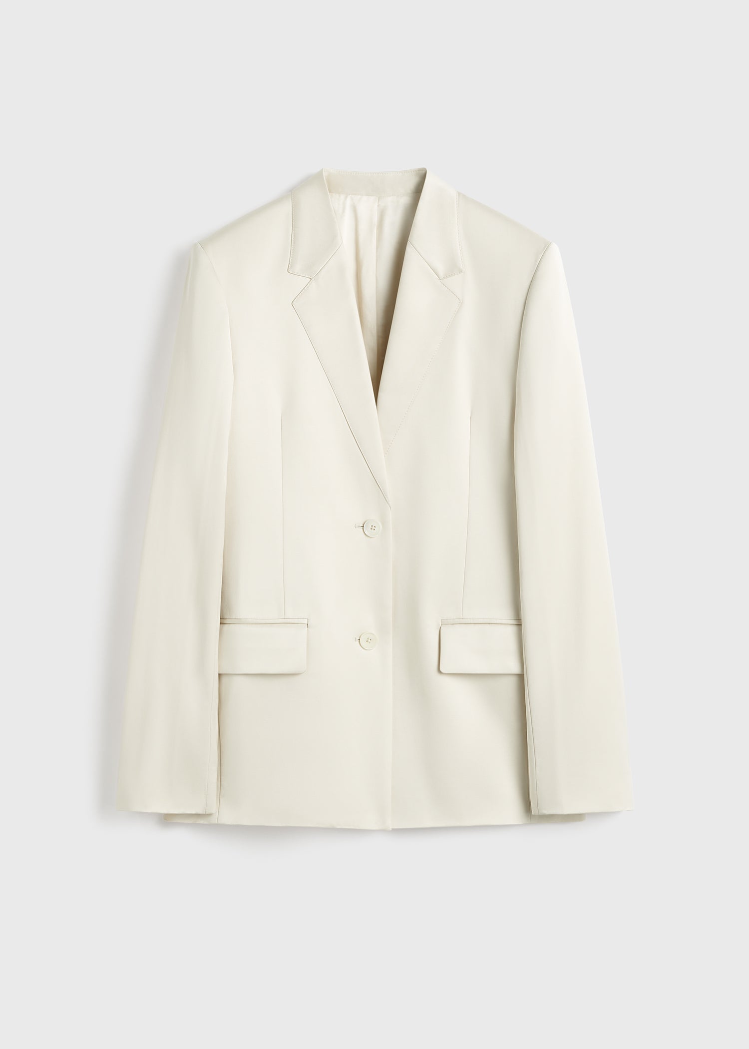 Stitch lapel jacket ecru 6 Stitch lapel jacket ecru